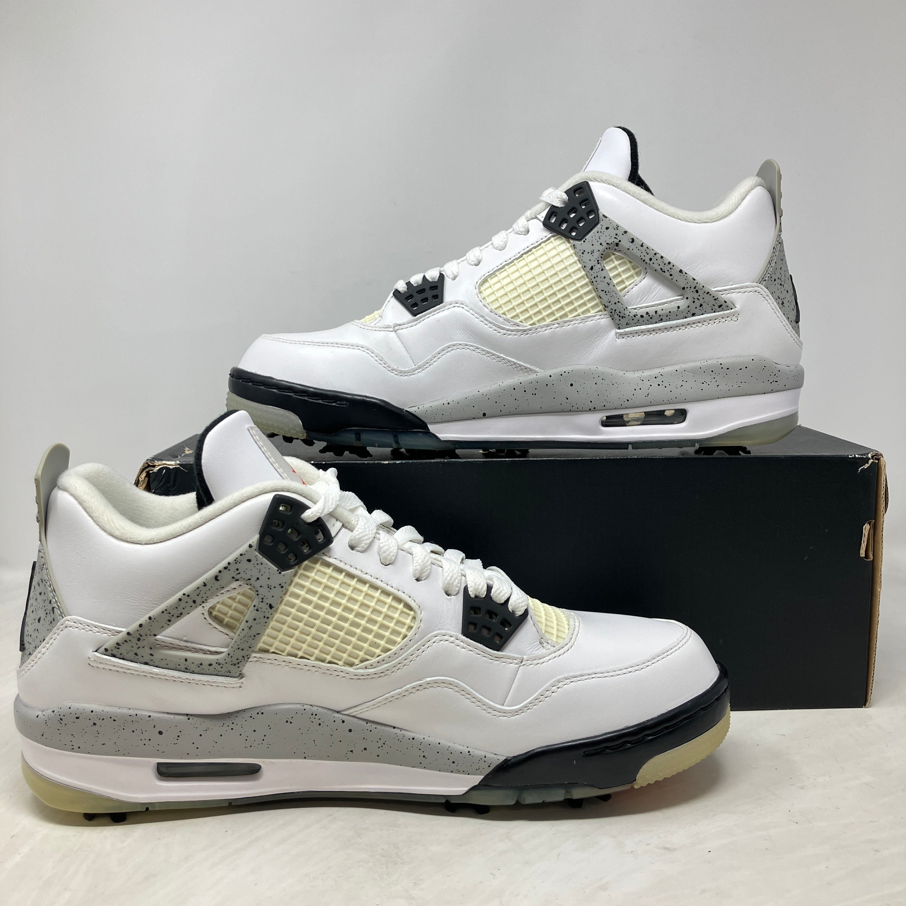Jordan 4 Retro Golf White Cement