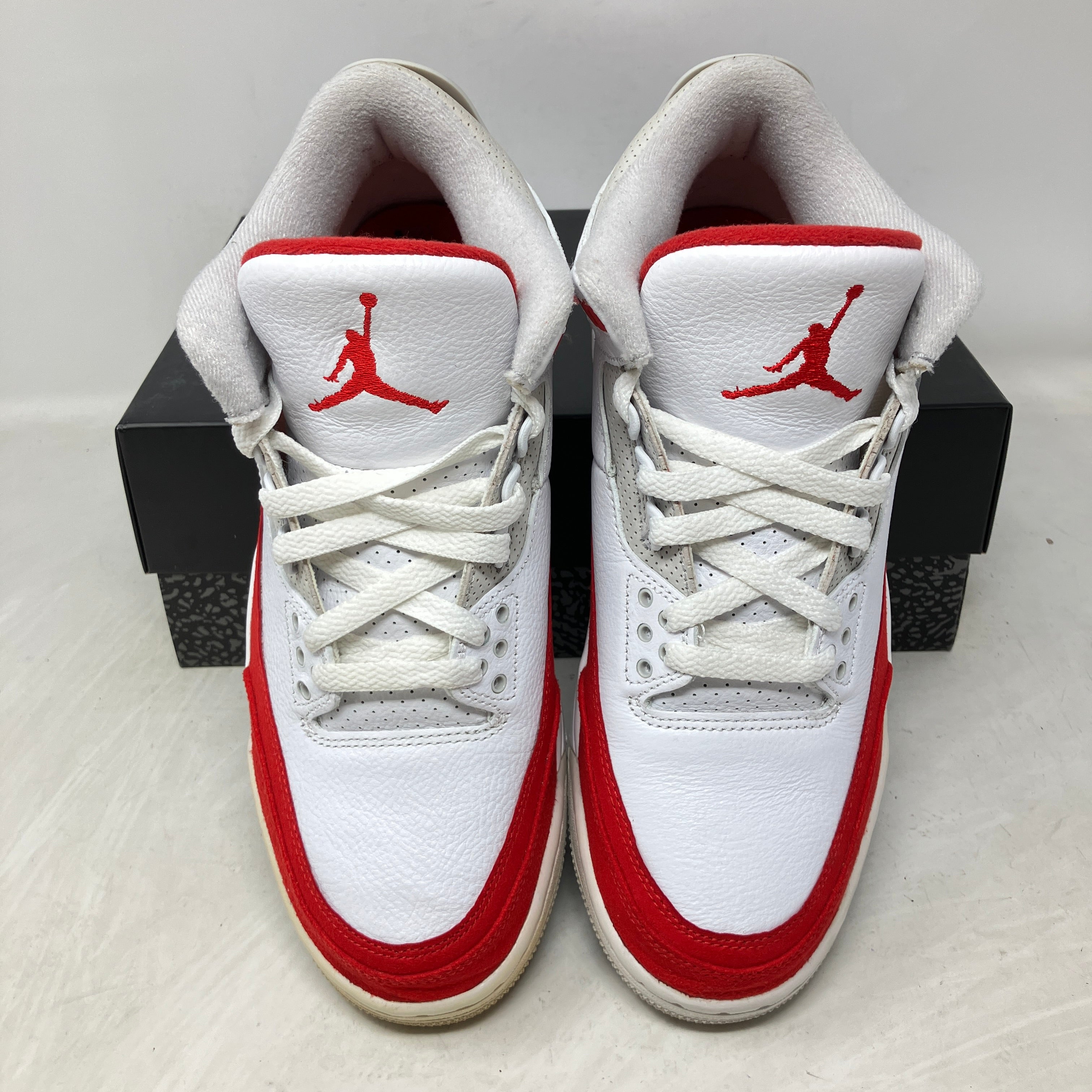 Jordan 3 Retro Tinker White University Red