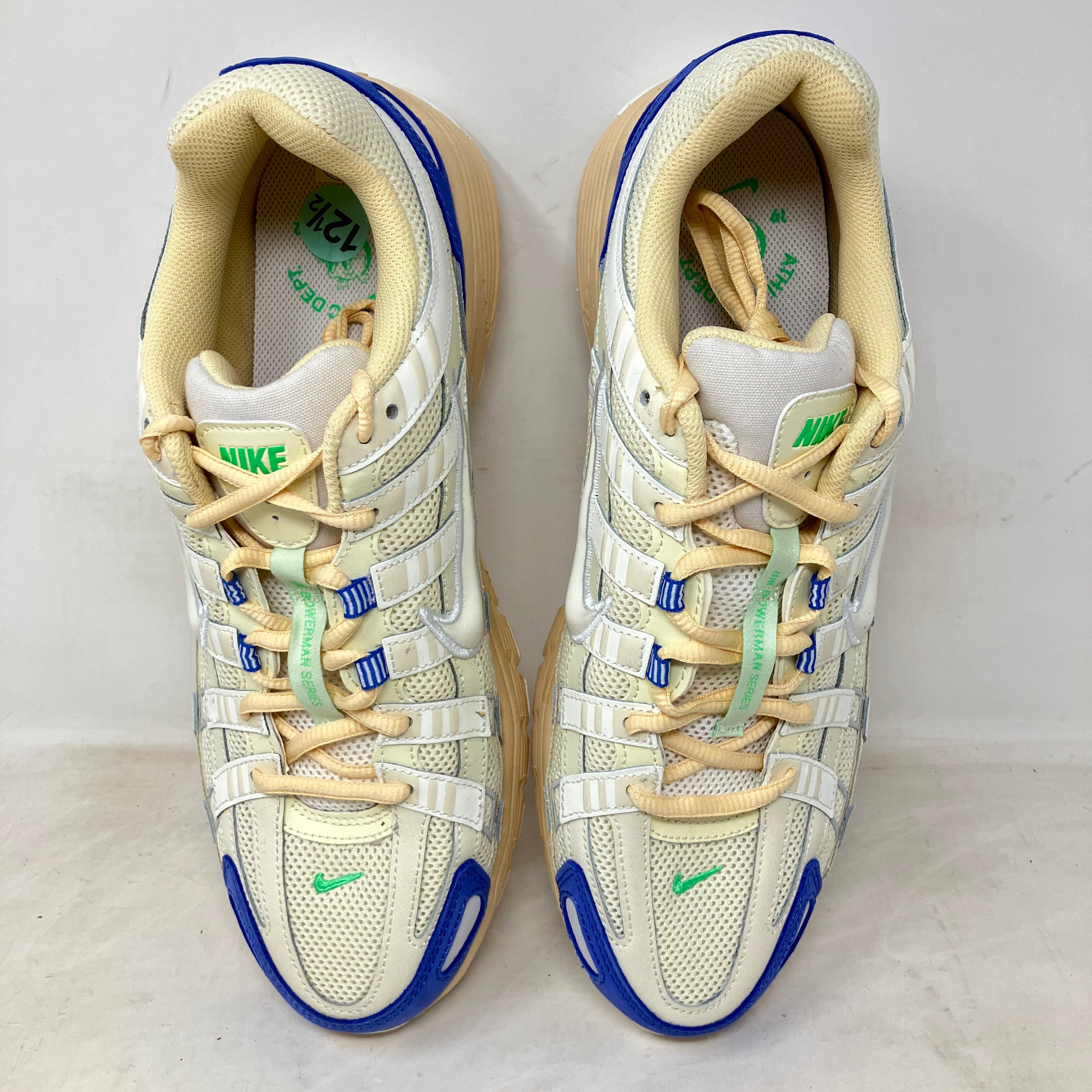 Nike P-6000 Athletic Department Coconut Milk Medium Blue
