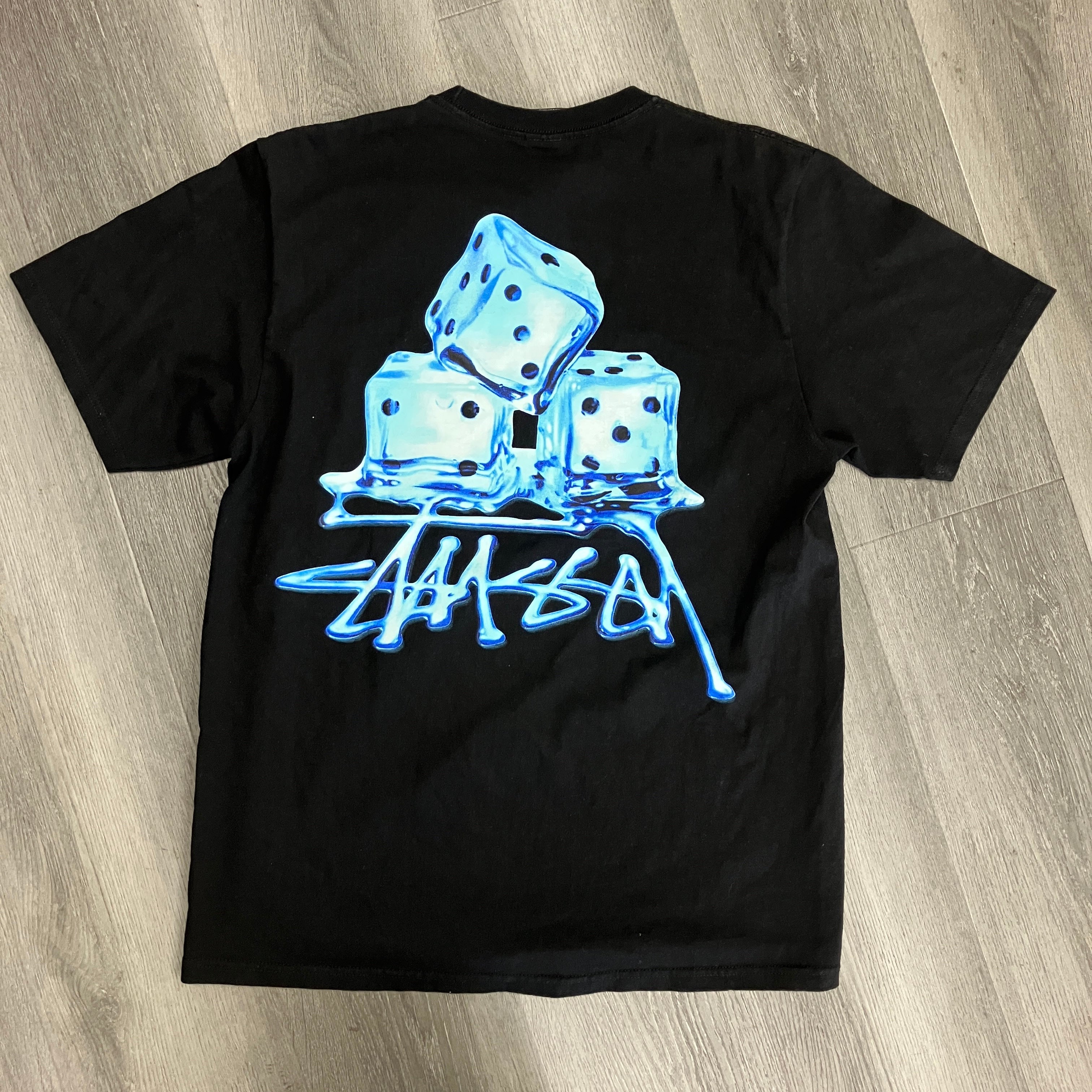 Stussy Melted Tee Black