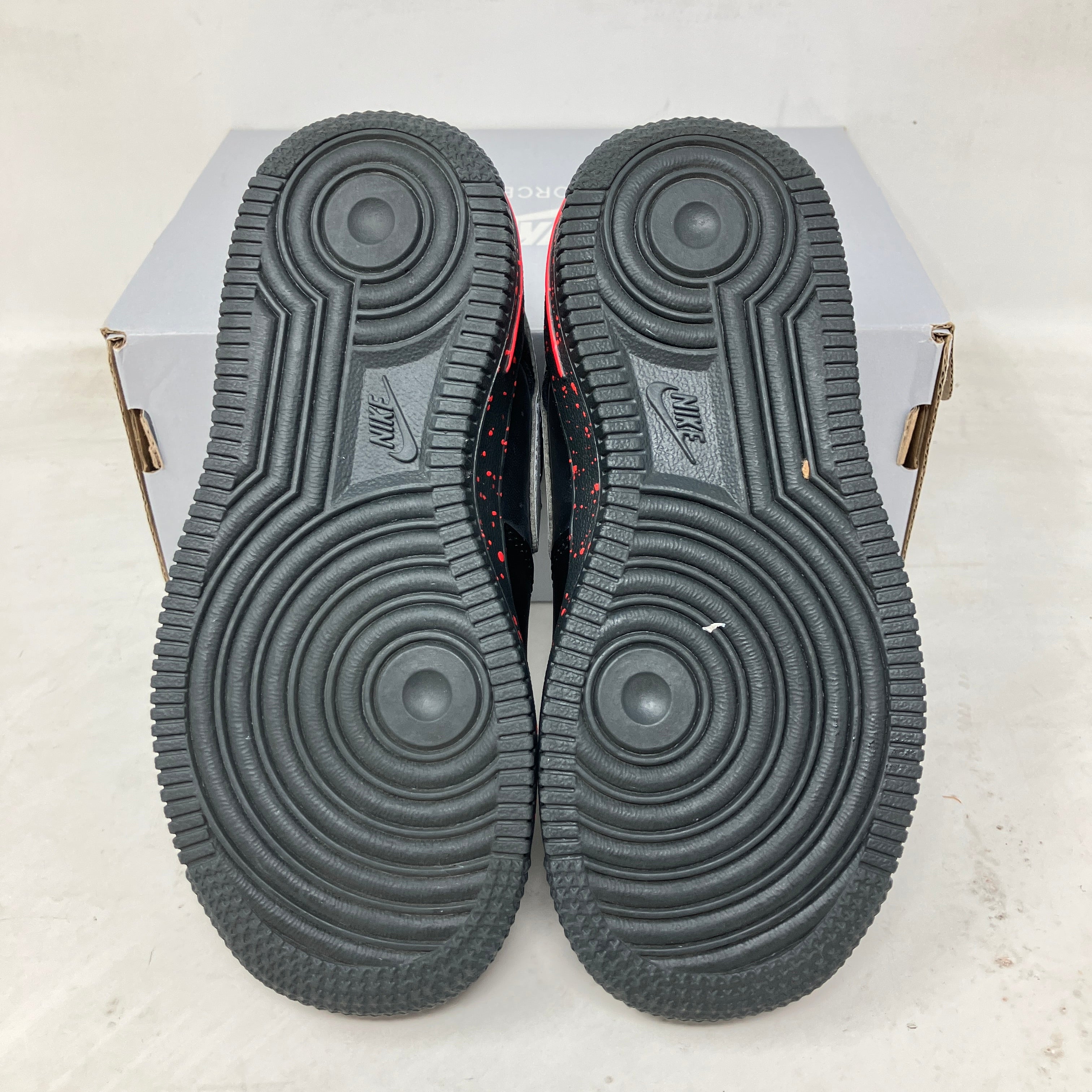 Nike Air Force 1 Low Black Asparagus (TD)
