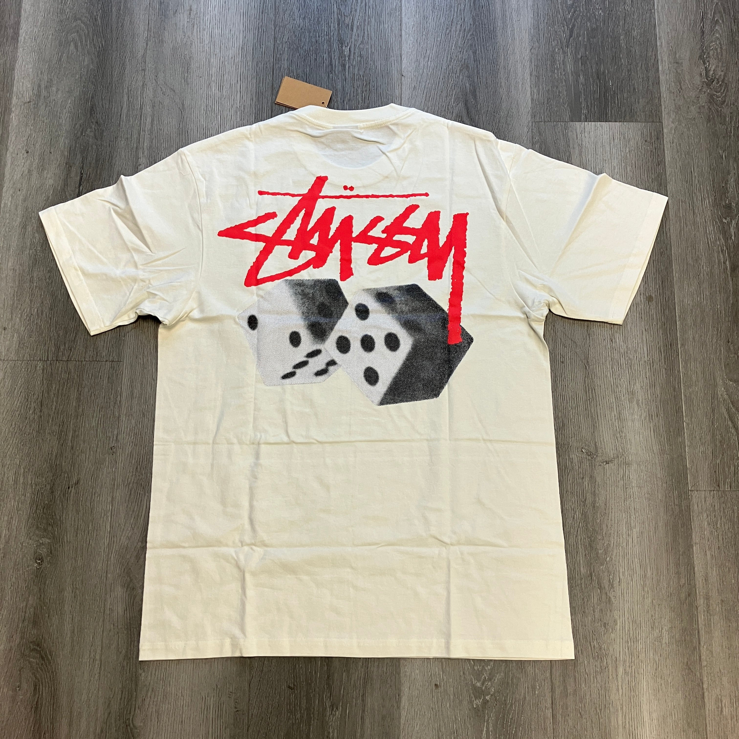 Stussy Roll The Dice Tee Natural – Hidden Realm
