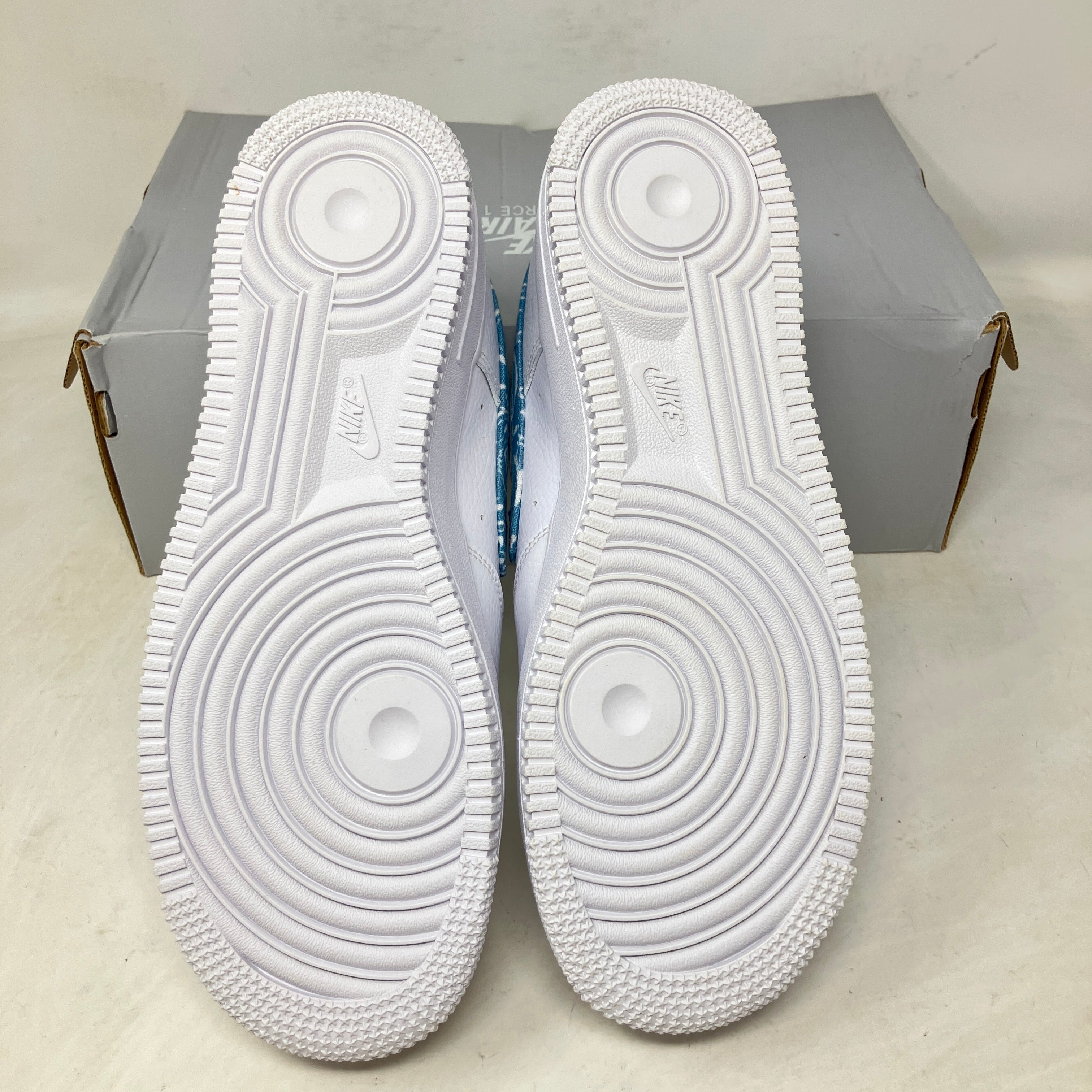 Nike Air Force 1 Low '07 Essential White Worn Blue Paisley (Women's)