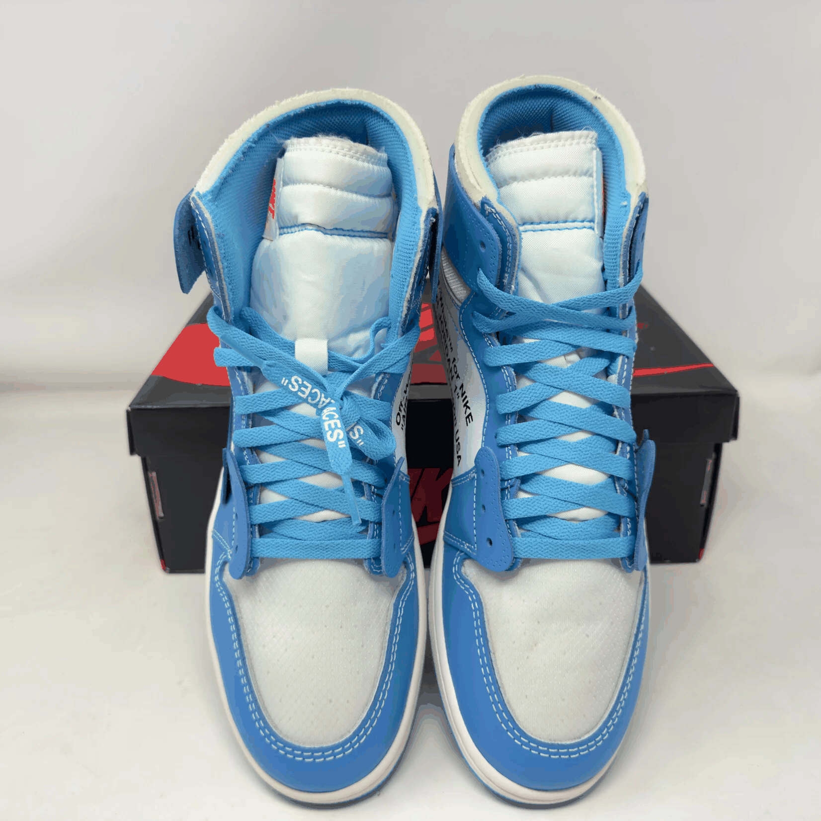 Jordan 1 Retro High Off-White University Blue