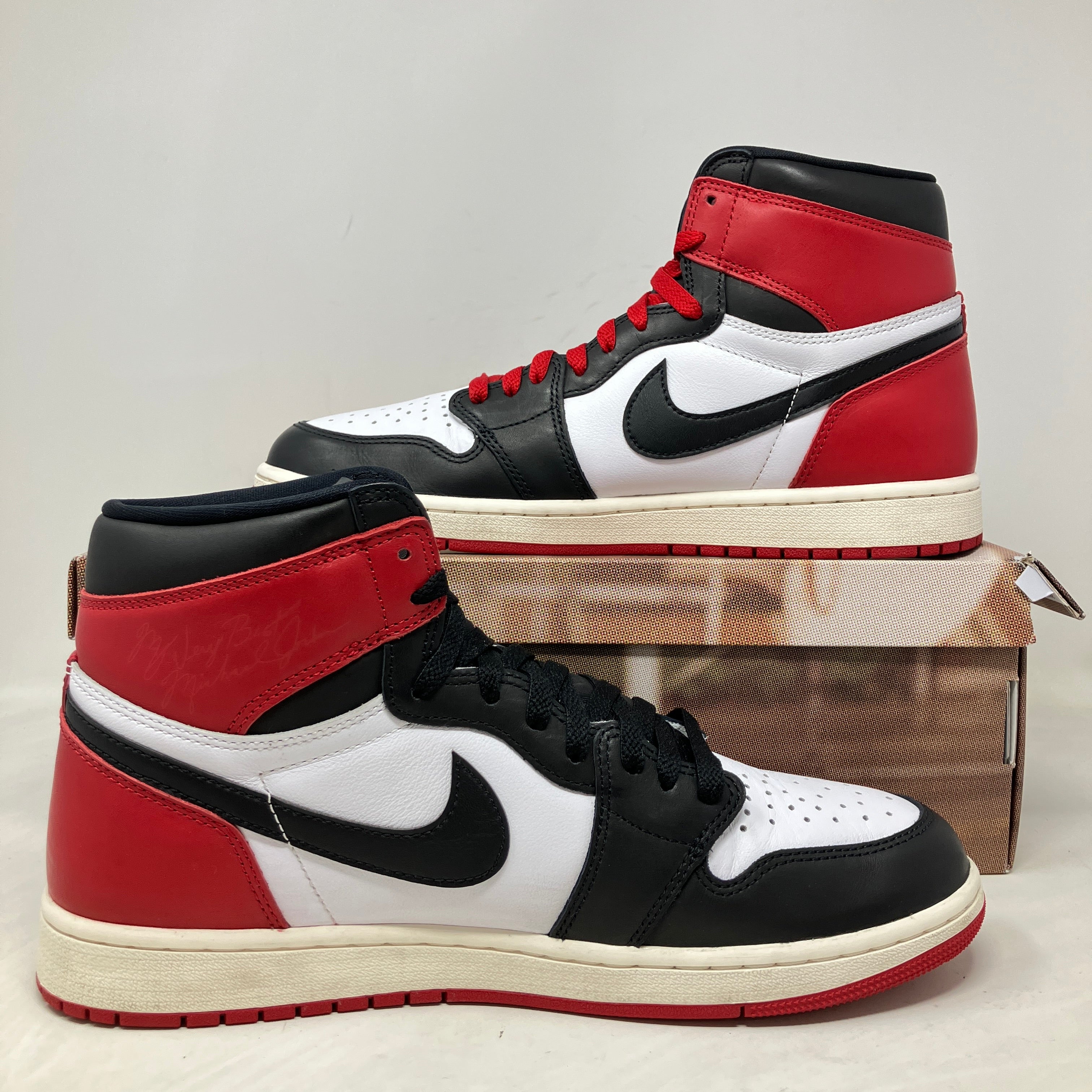 Jordan 1 Retro High OG Black Toe Reimagined