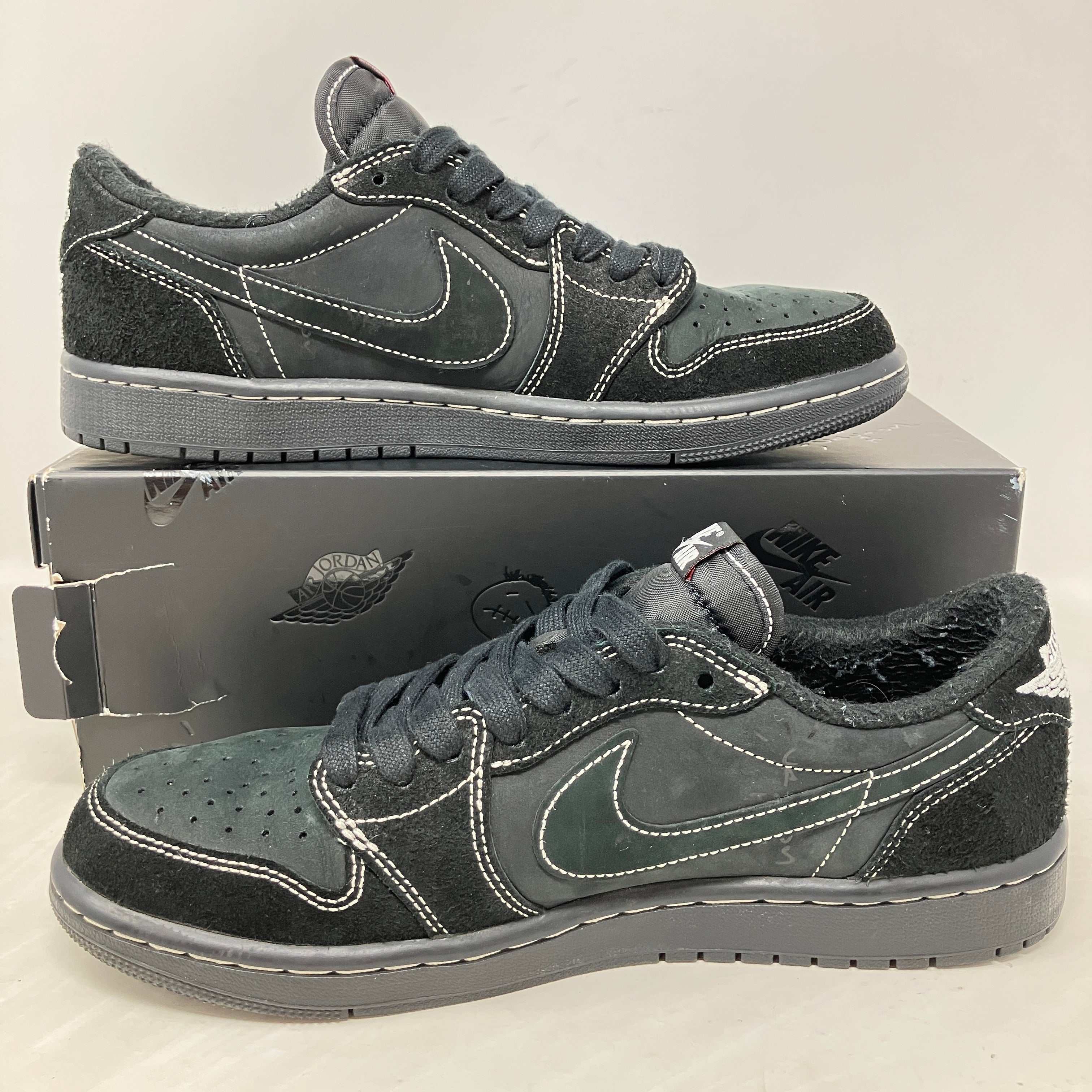 Jordan 1 Retro Low OG SP Travis Scott Black Phantom