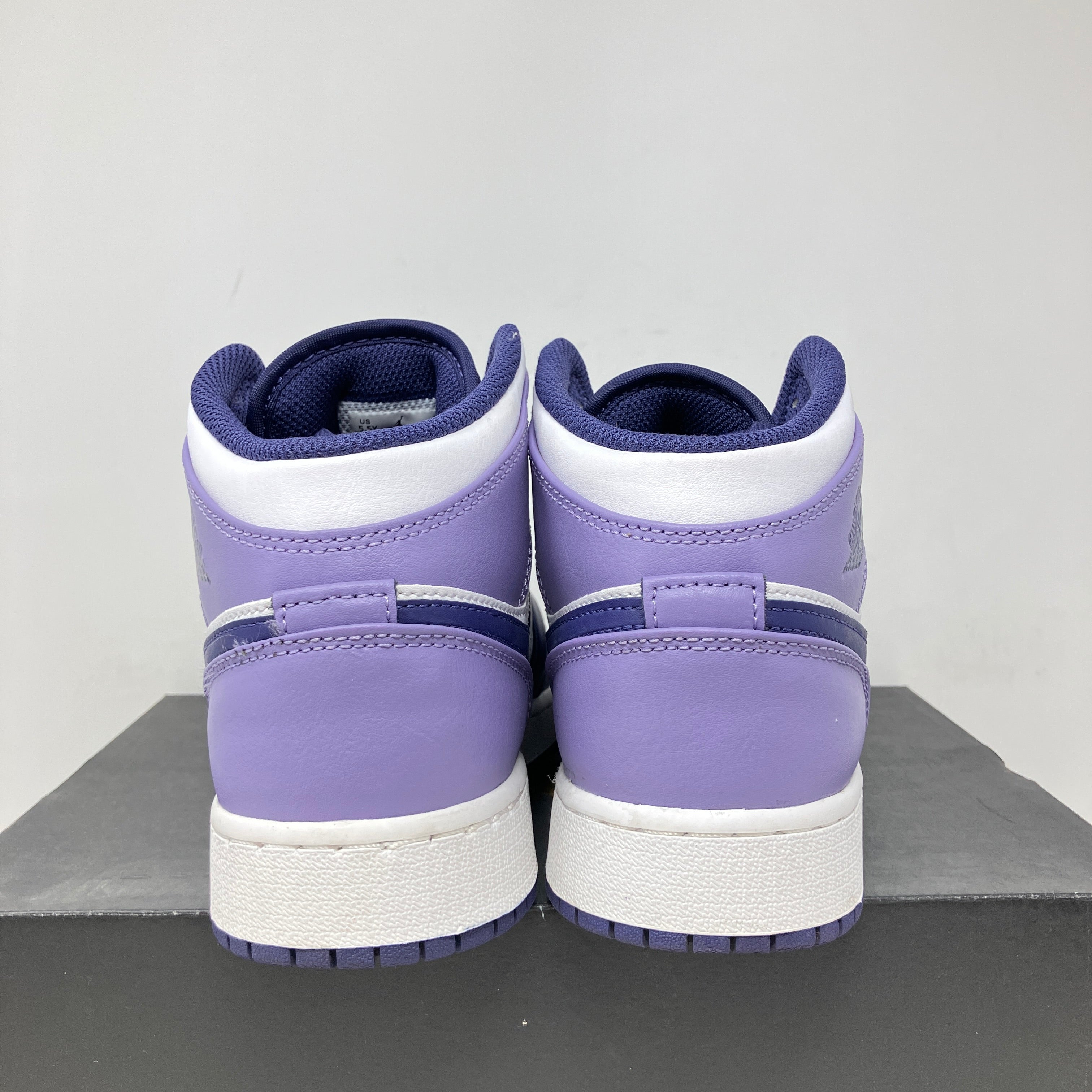 Jordan 1 Mid White Sky J Purple (GS)