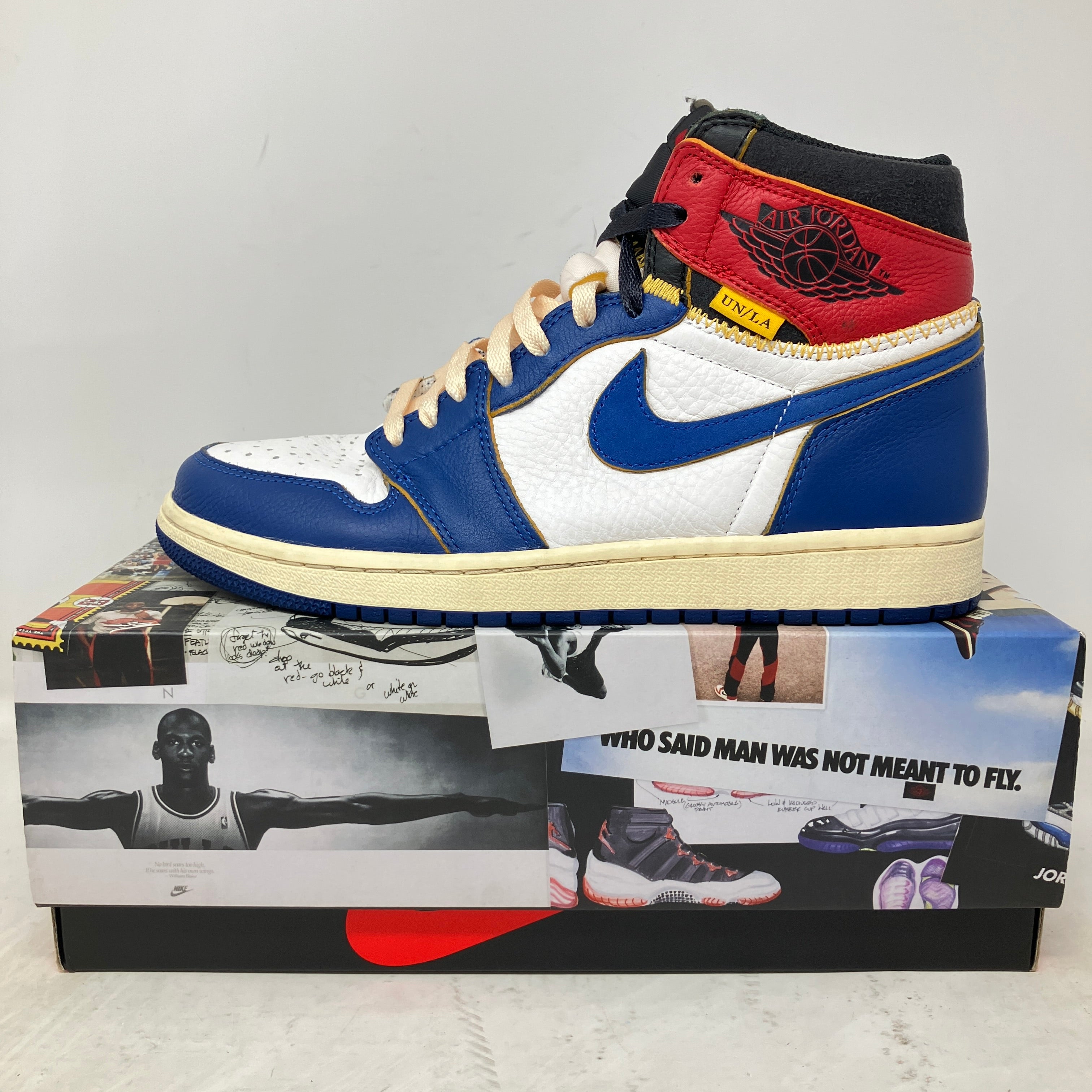 Jordan 1 Retro High Union Los Angeles Storm Blue