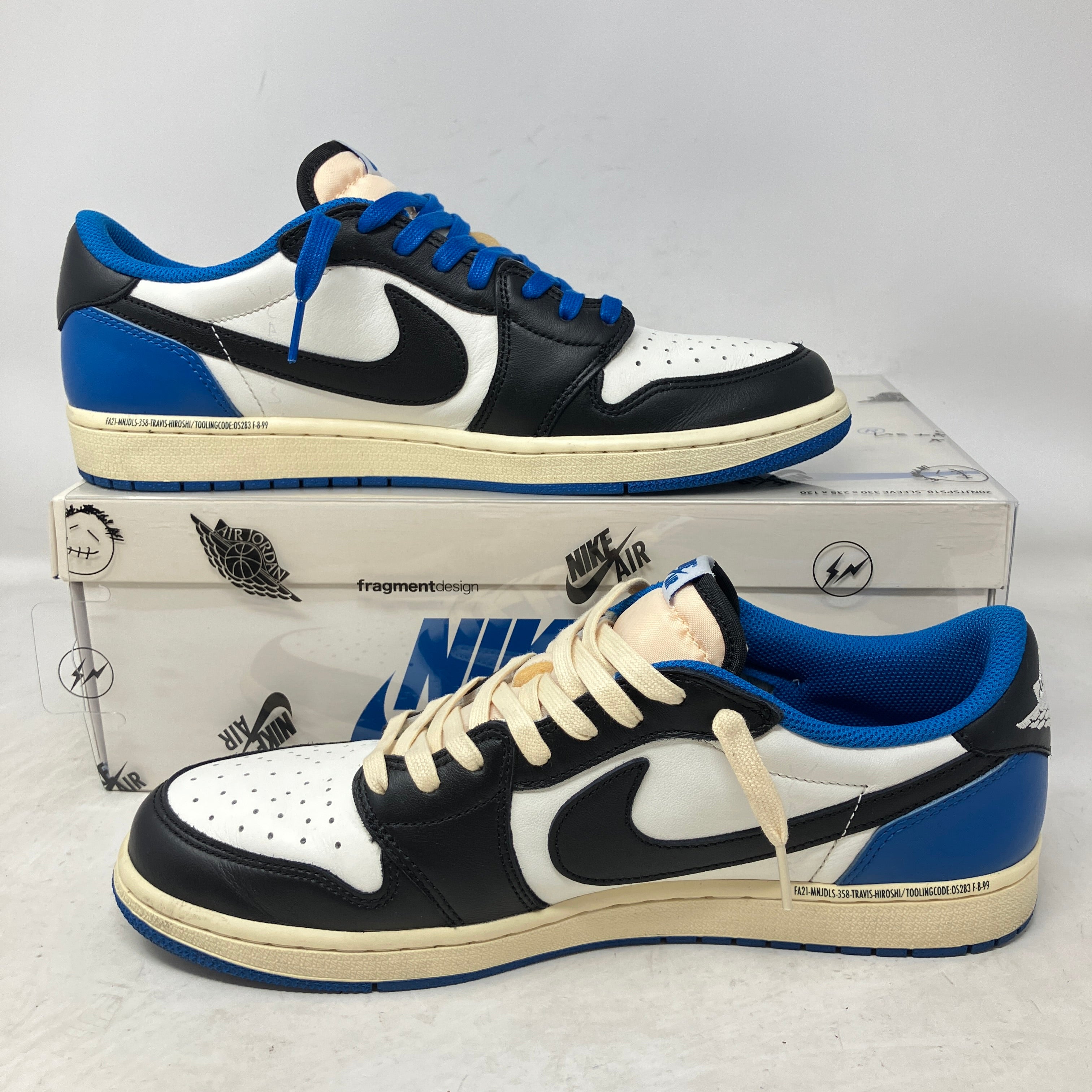 Jordan 1 Retro Low OG SP Fragment x Travis Scott