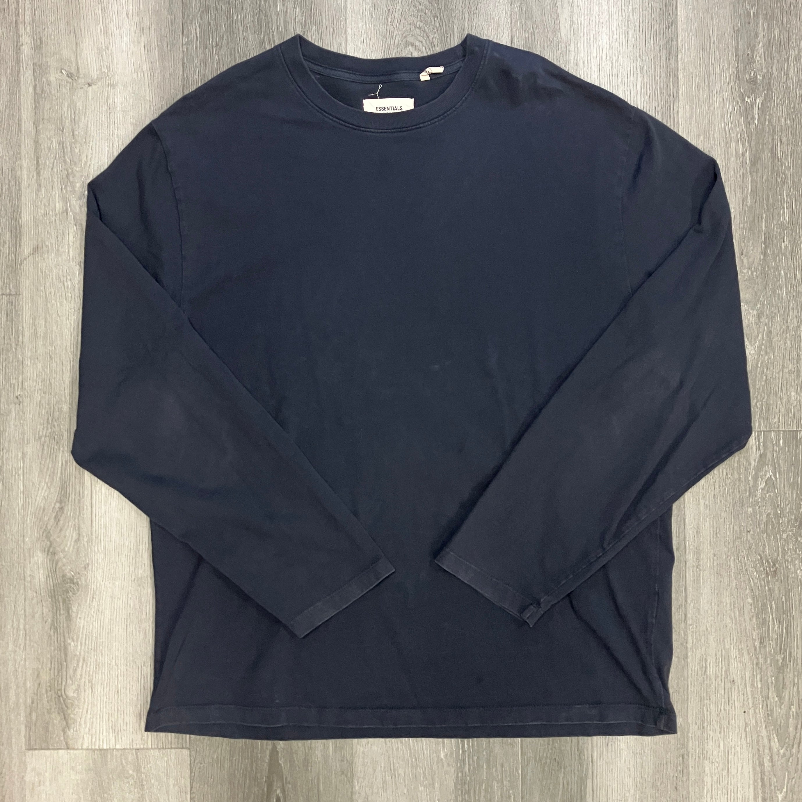 Fear of God Essentials Long Sleeve Tee Navy