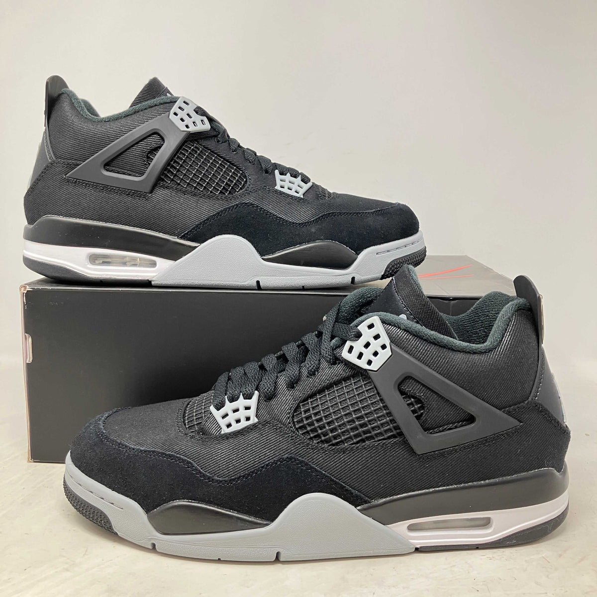 Jordan 4 Retro SE Black Canvas