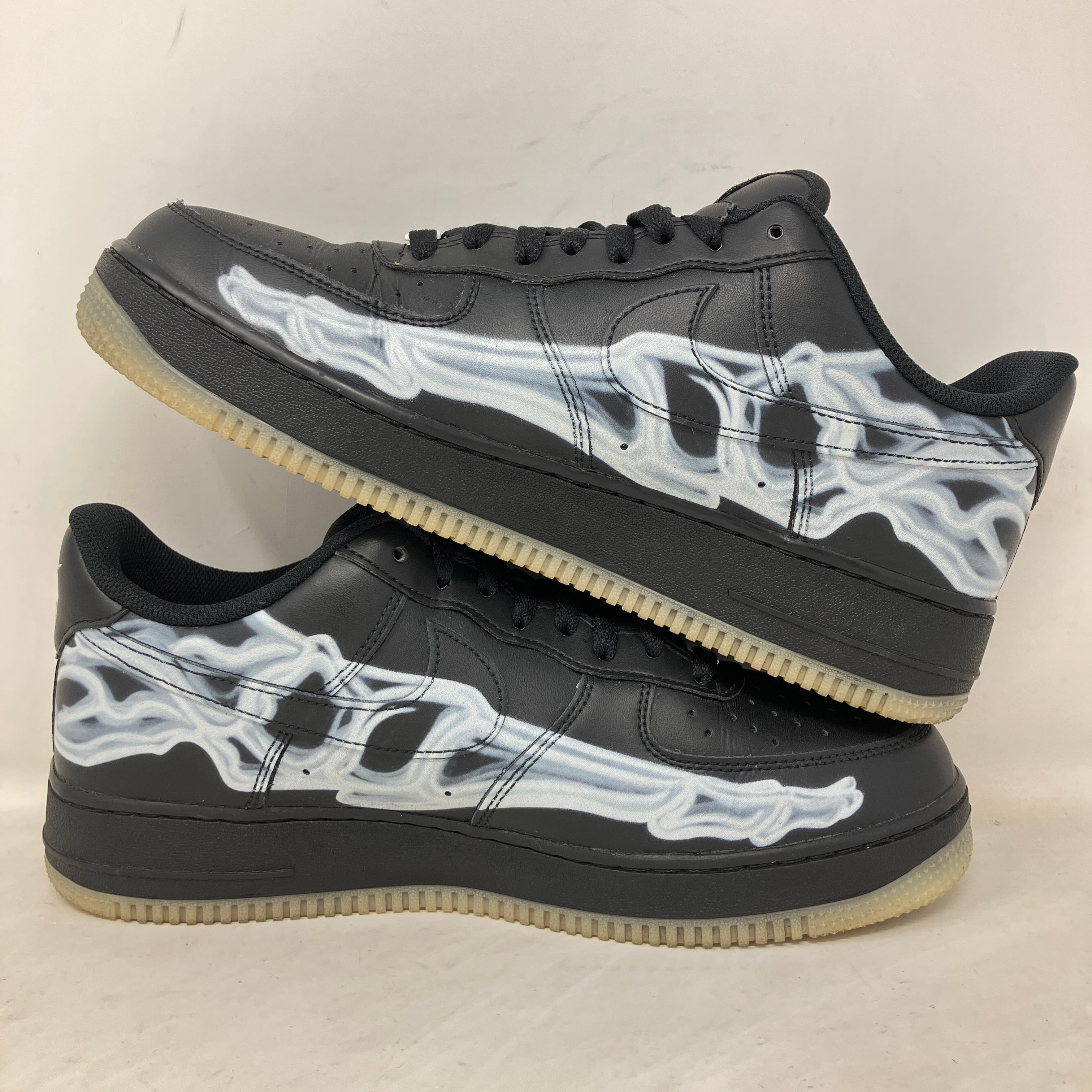 Nike Air Force 1 Low Black Skeleton Halloween (2019)