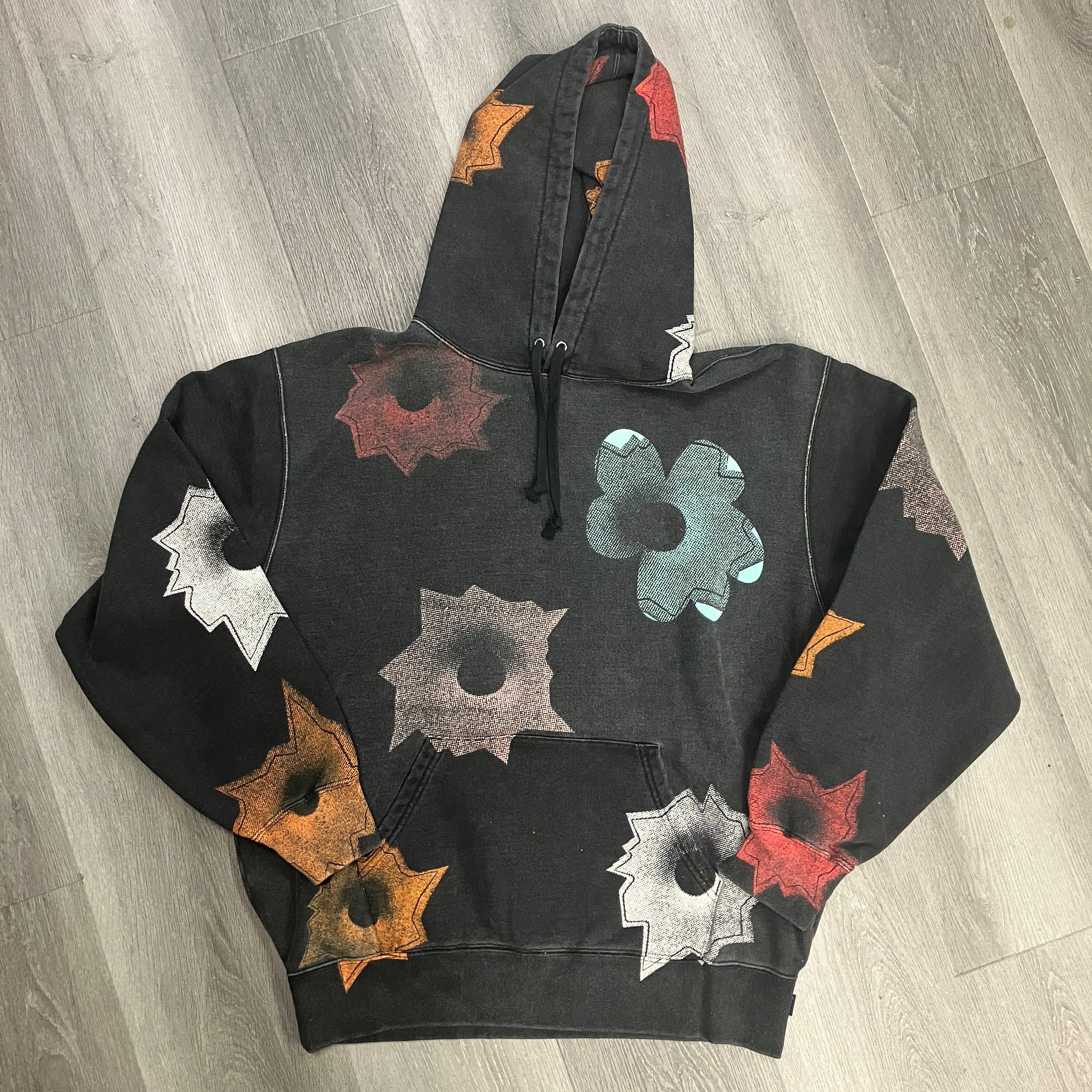 Supreme Nate Lowman Hooded Sweatshirt Black – Hidden Realm