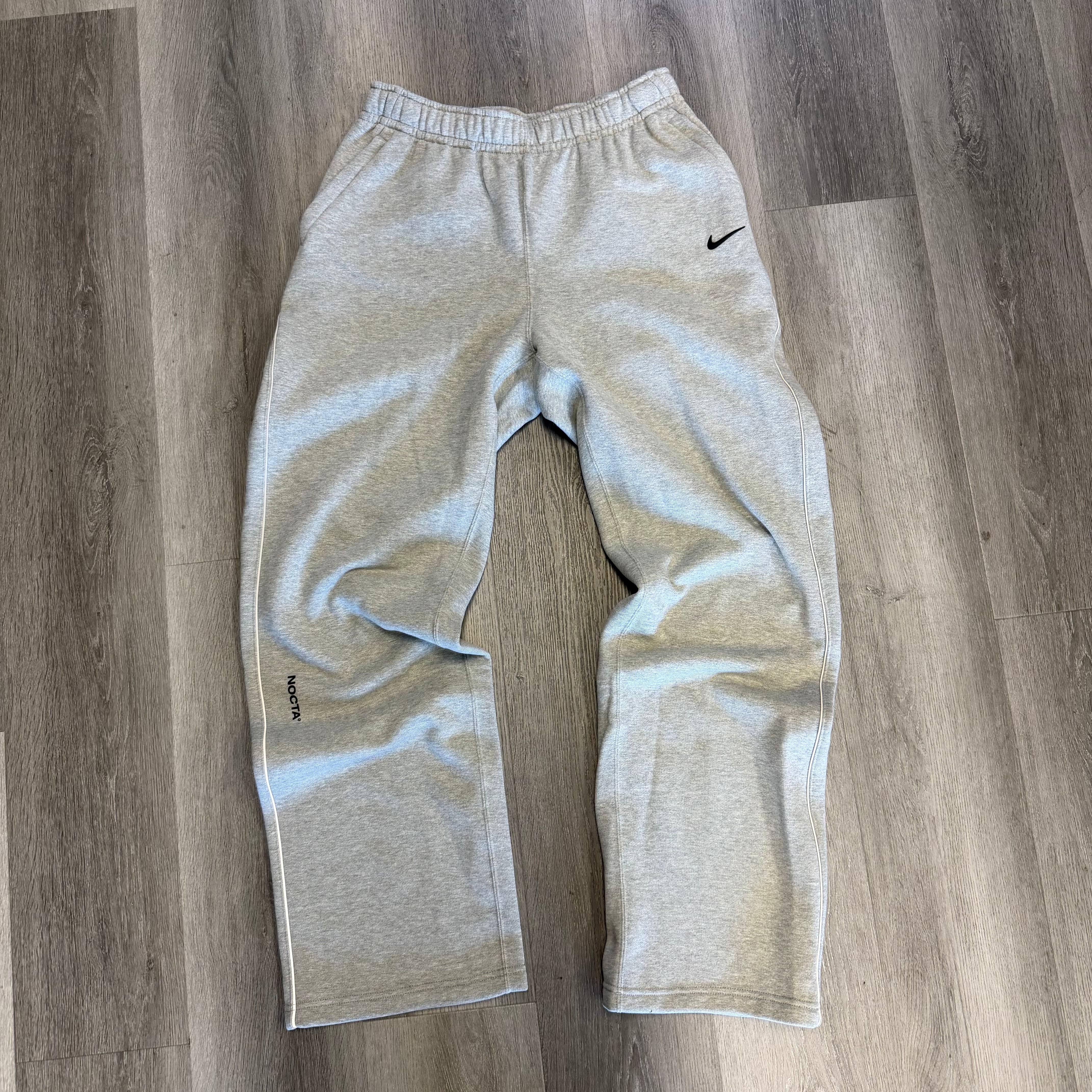 Nike x NOCTA Fleece CS Open Hem Sweatpant Grey