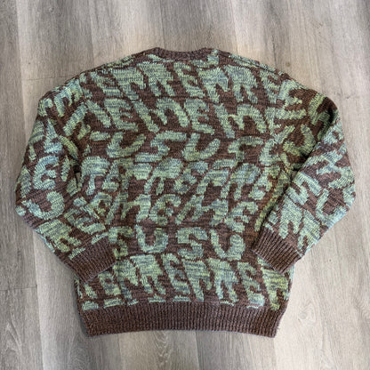 Supreme Stacked Sweater Brown