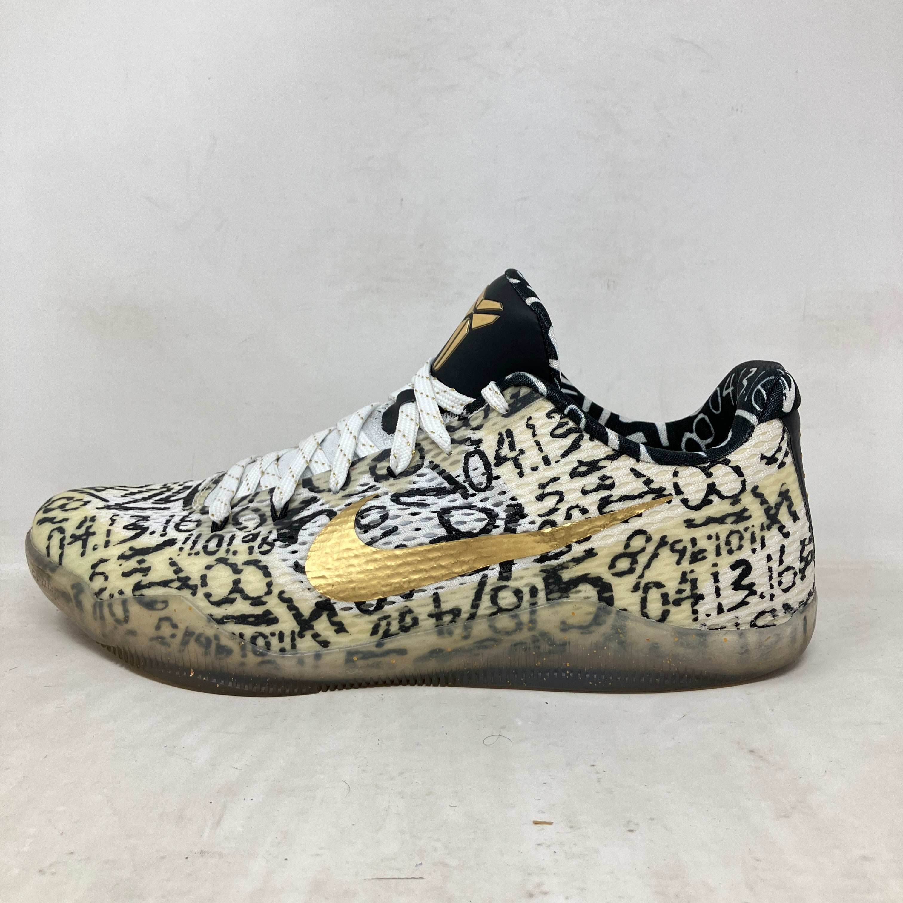 Nike Kobe 11 Low NikeiD White Gold