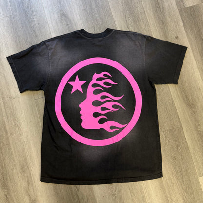 Hellstar Classic T-shirt (Regular Print) Black/Pink