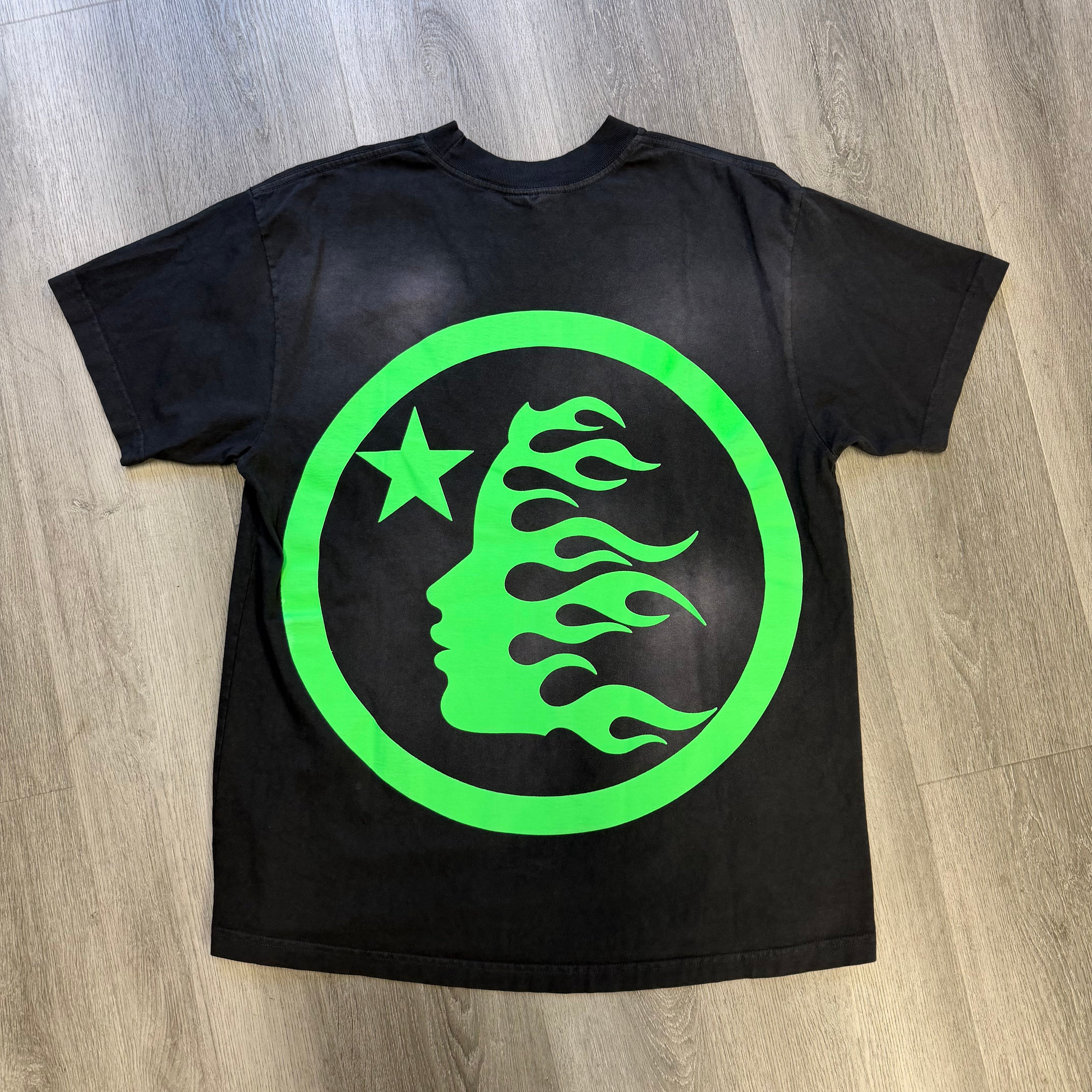 Hellstar Classic T-shirt (Regular Print) Black/Green