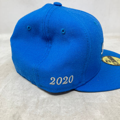 Supreme $1M Metallic Box Logo New Era Light Blue