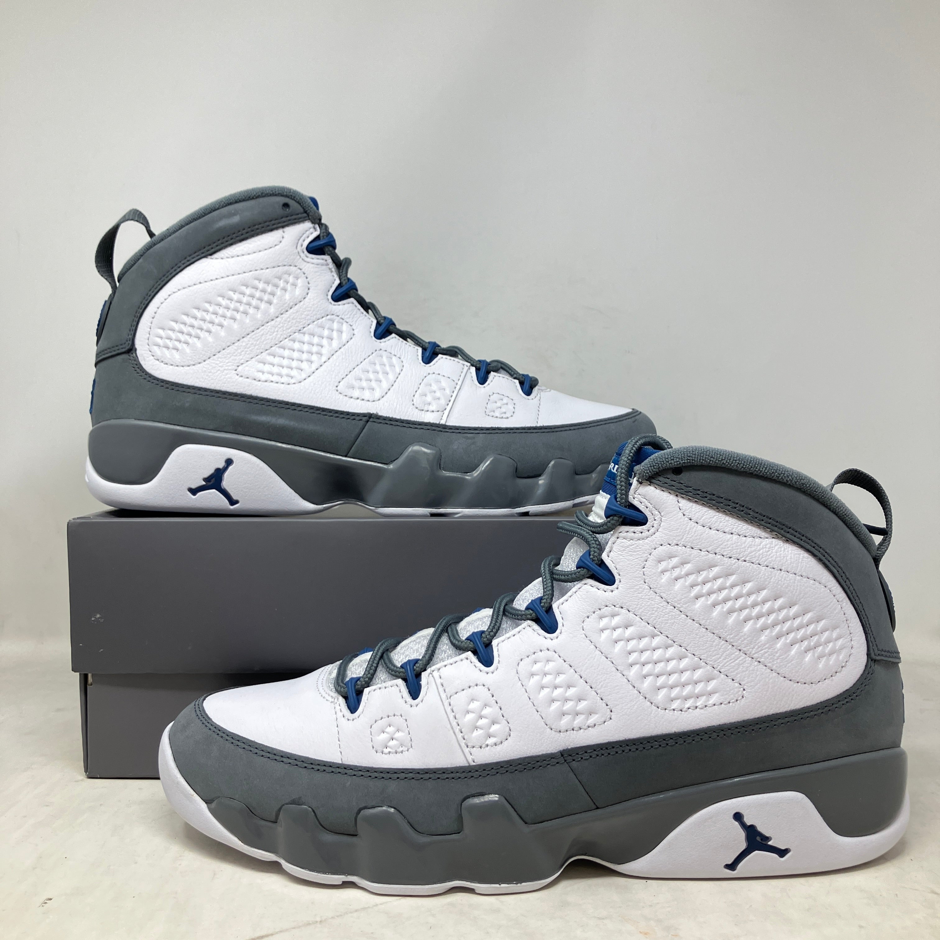 Jordan 9 Retro Flint Grey French Blue (2026)