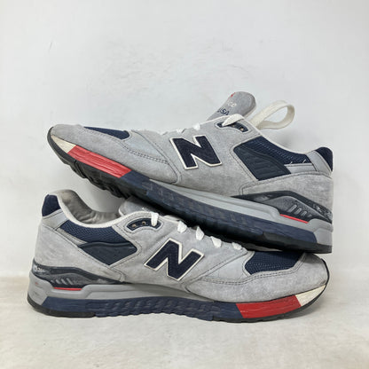 New Balance 998 Grey Navy Red