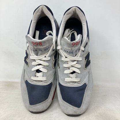 New Balance 998 Grey Navy Red