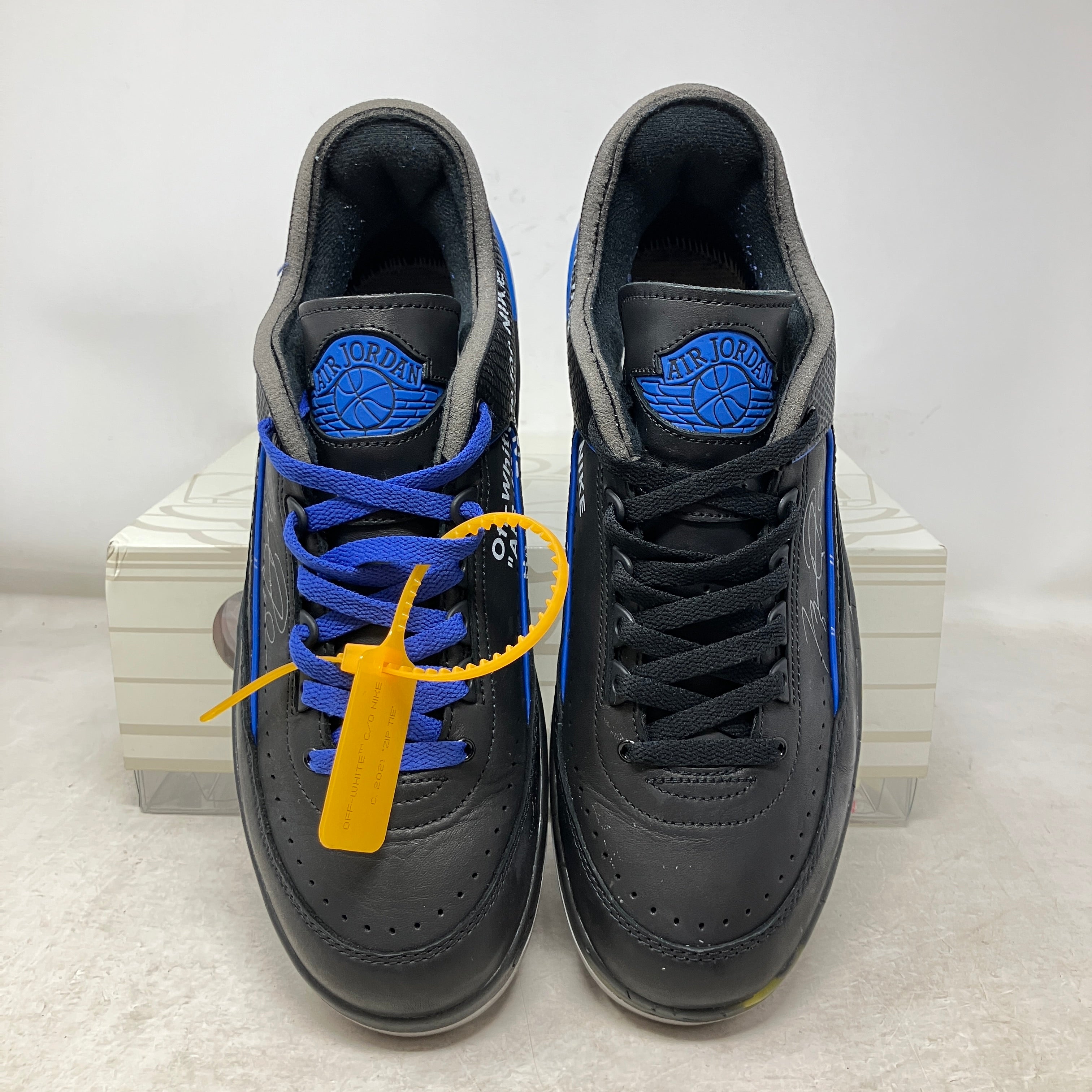 Jordan 2 Retro Low SP Off-White Black Blue