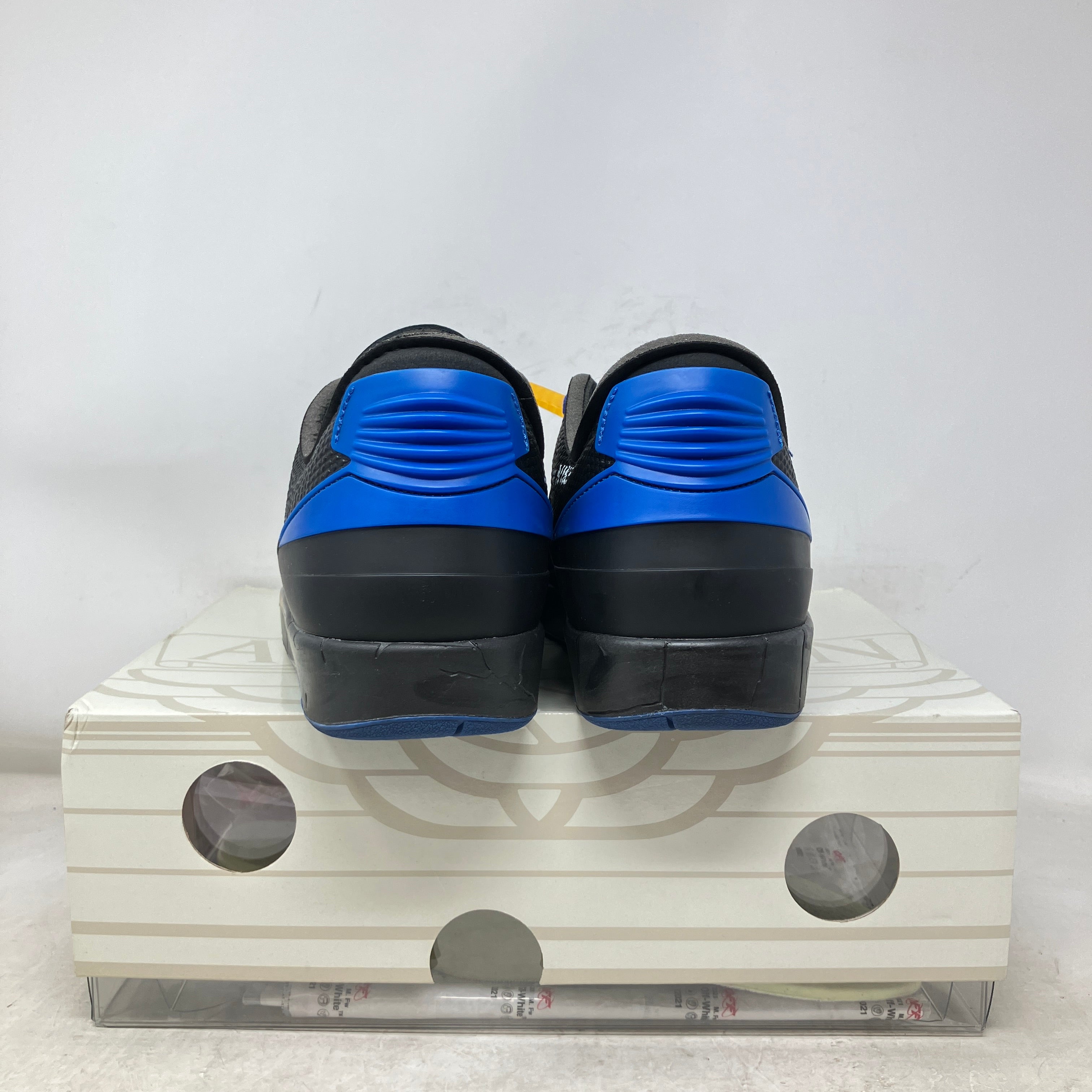 Jordan 2 Retro Low SP Off-White Black Blue