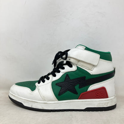 A Bathing Ape Bape SK8 Sta White Green