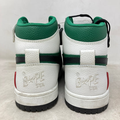 A Bathing Ape Bape SK8 Sta White Green