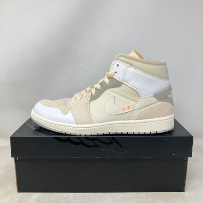 Jordan 1 Mid SE Craft Inside Out White Grey