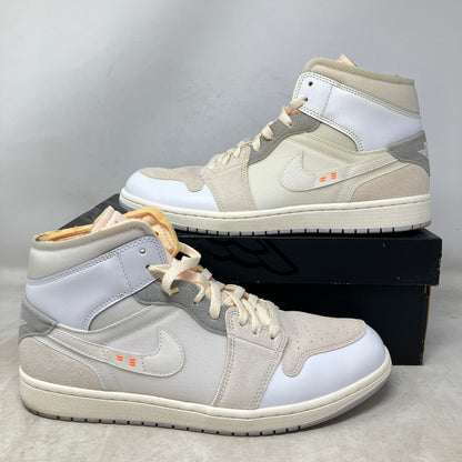 Jordan 1 Mid SE Craft Inside Out White Grey