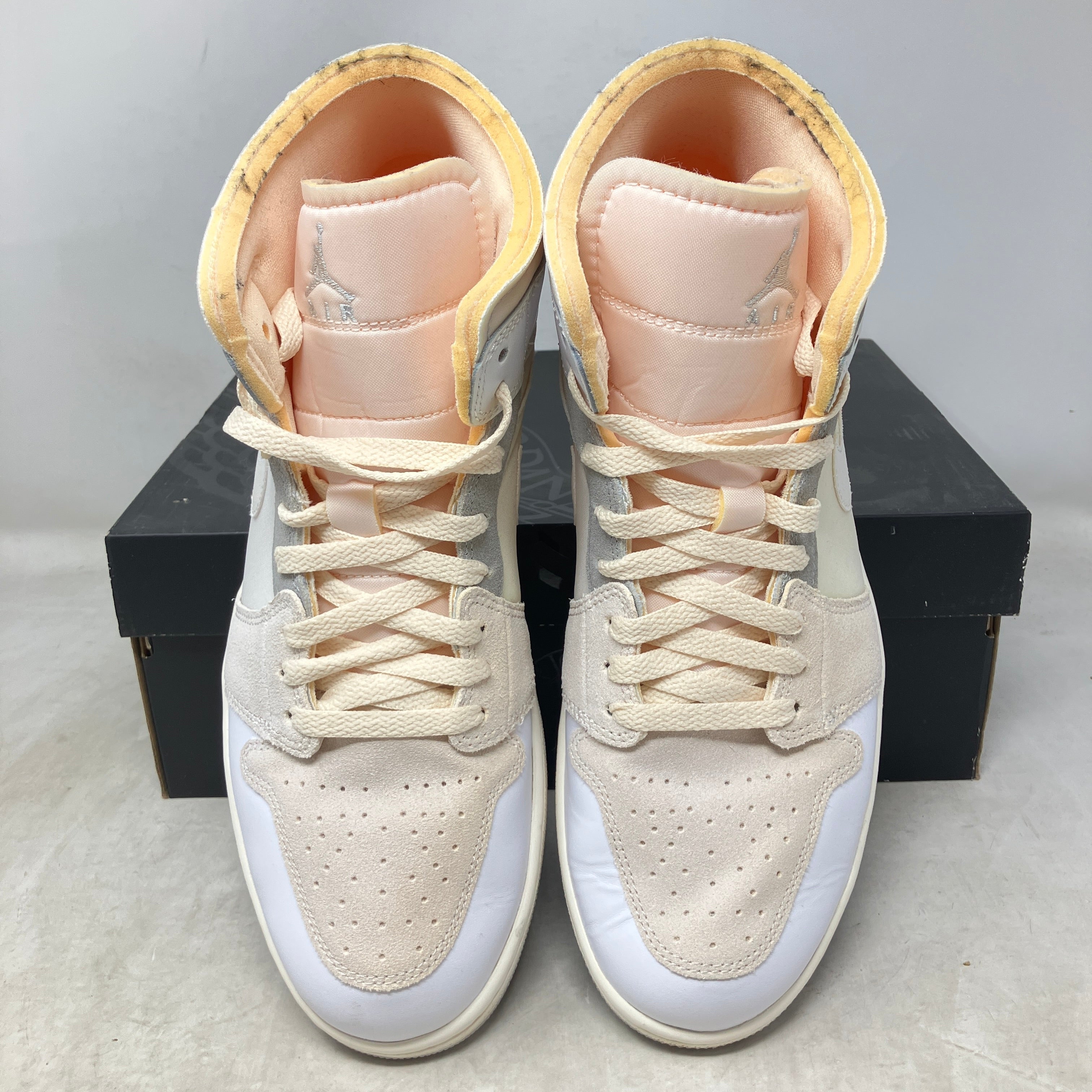 Jordan 1 Mid SE Craft Inside Out White Grey