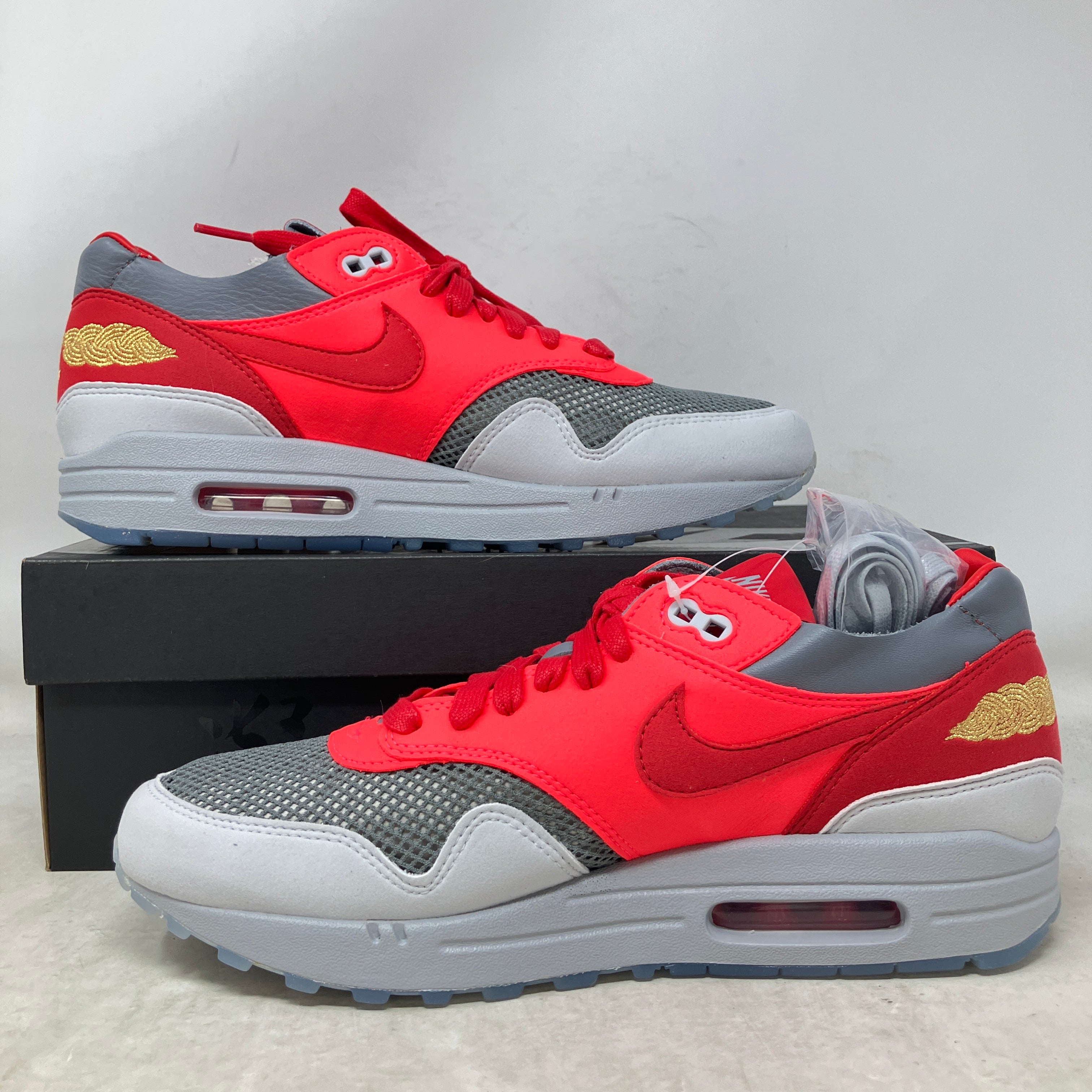 Nike Air Max 1 CLOT Kiss of Death Solar Red