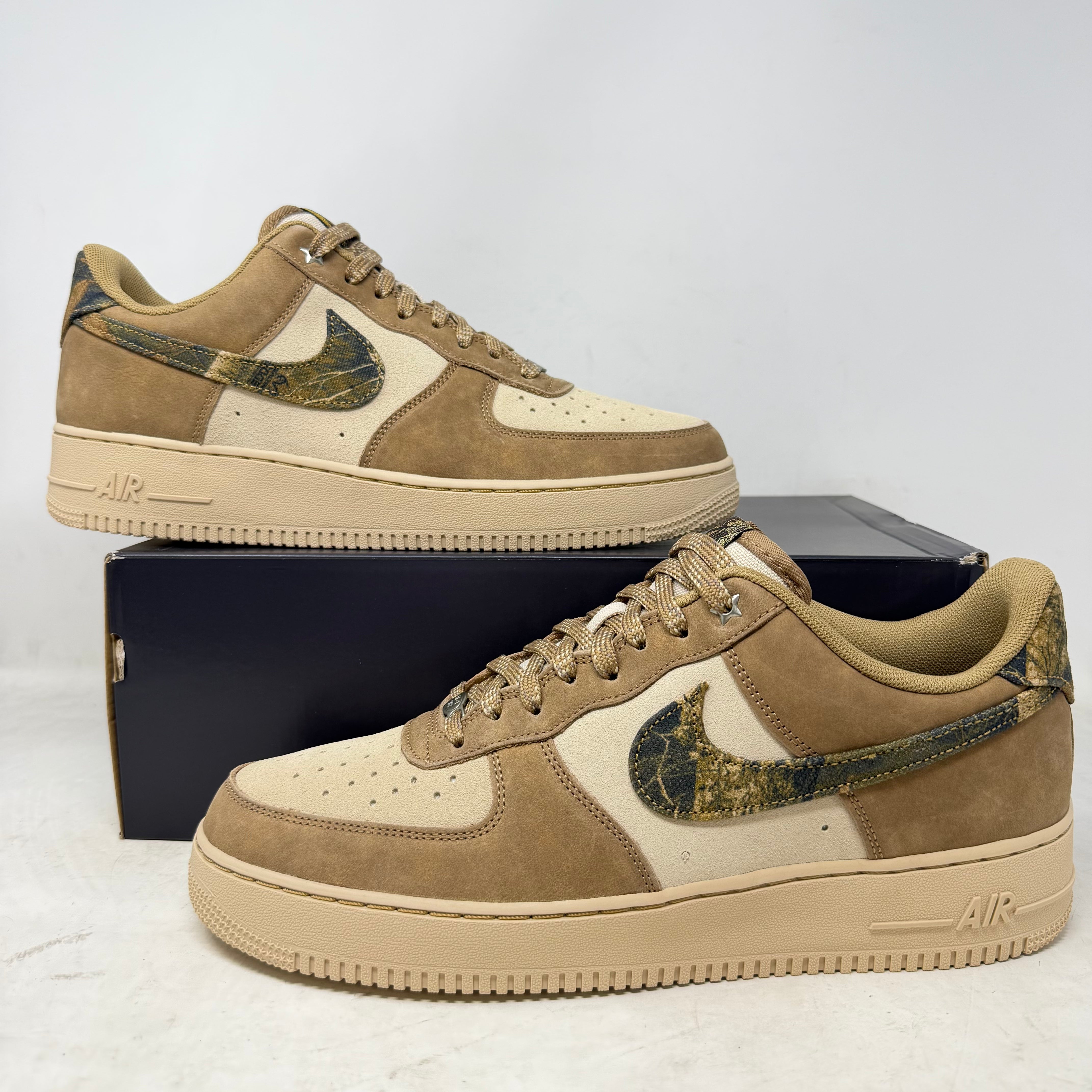 Nike Air Force 1 Low '07 Realtree Rattan Rocky Tan Seal Brown Camo