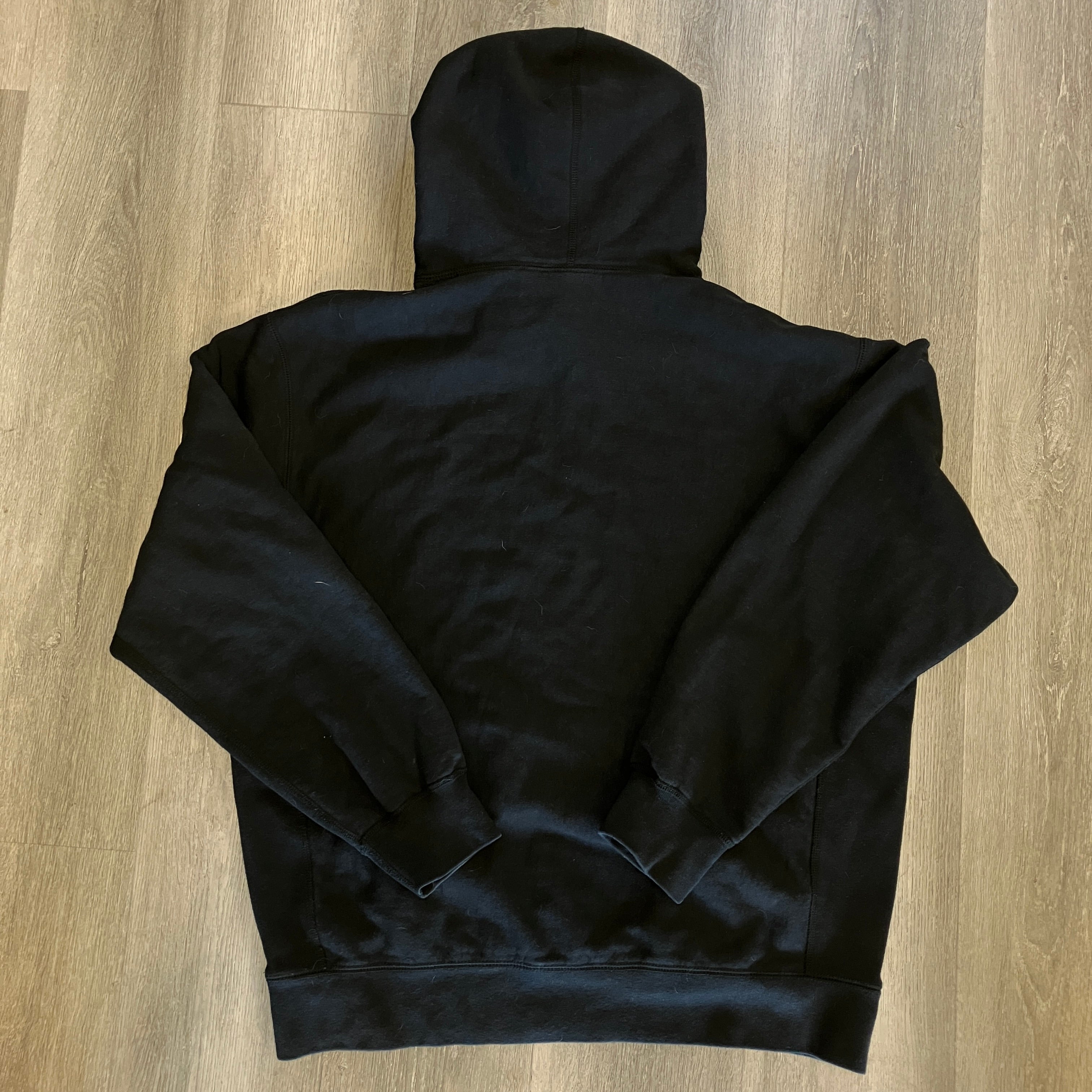 Supreme KAWS Chalk Logo Hooded Sweatshirt Black