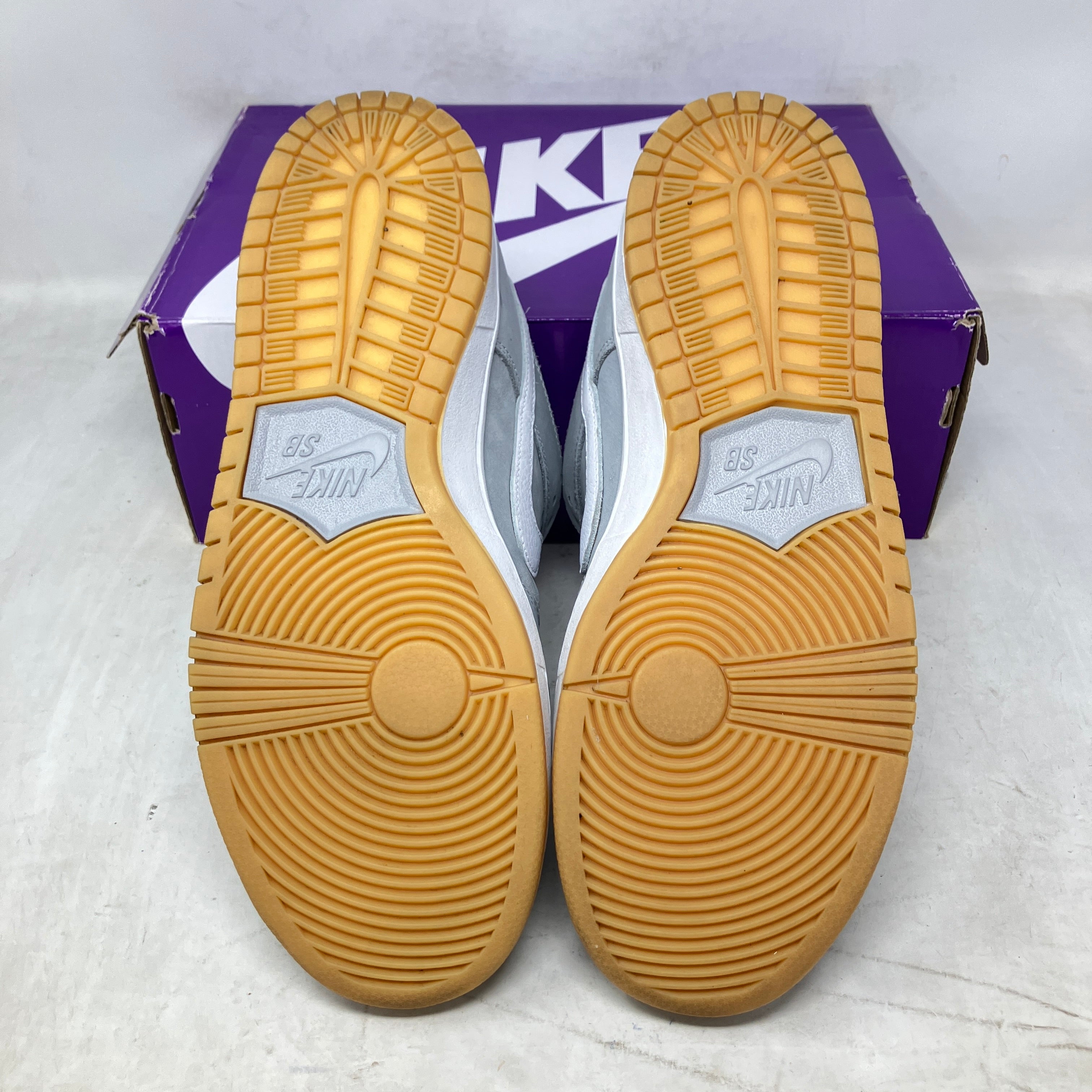 Nike SB Dunk Low Pro ISO Orange Label Wolf Grey Gum