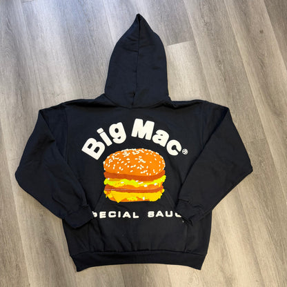 Cactus Plant Flea Market x McDonald's Team Big Mac Hoodie Black