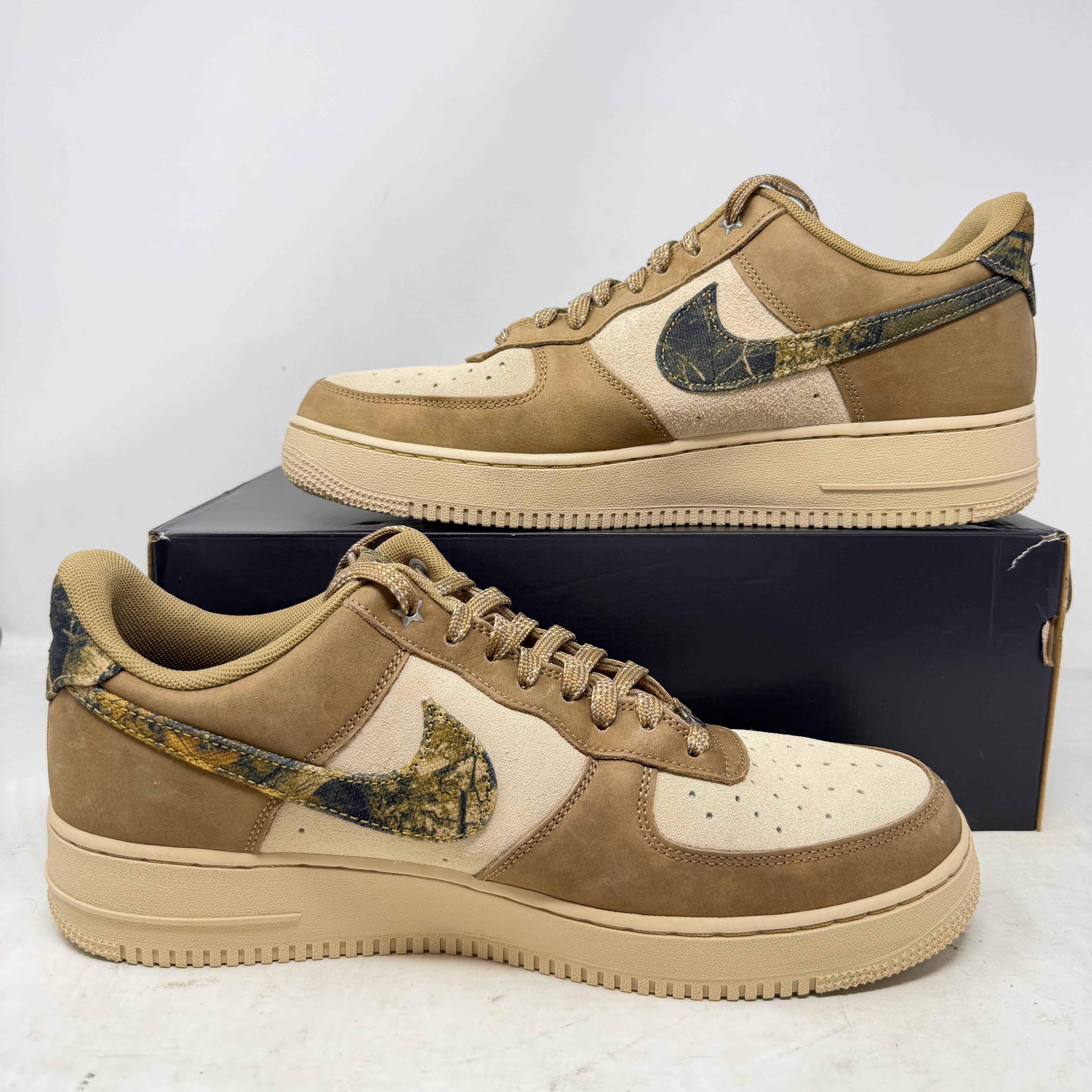 Nike Air Force 1 Low '07 Realtree Rattan Rocky Tan Seal Brown Camo