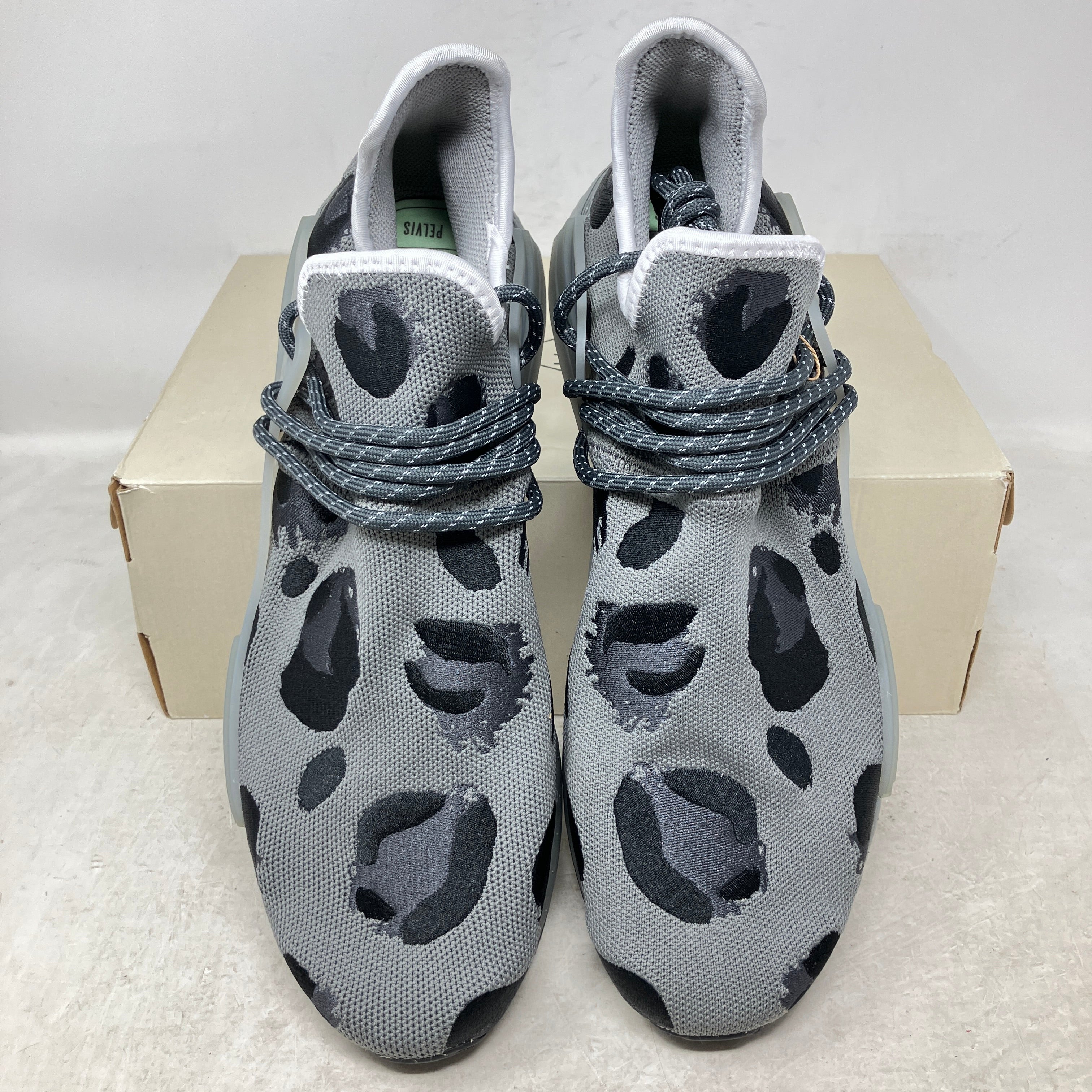 adidas NMD Hu Pharrell Animal Print Ash Grey