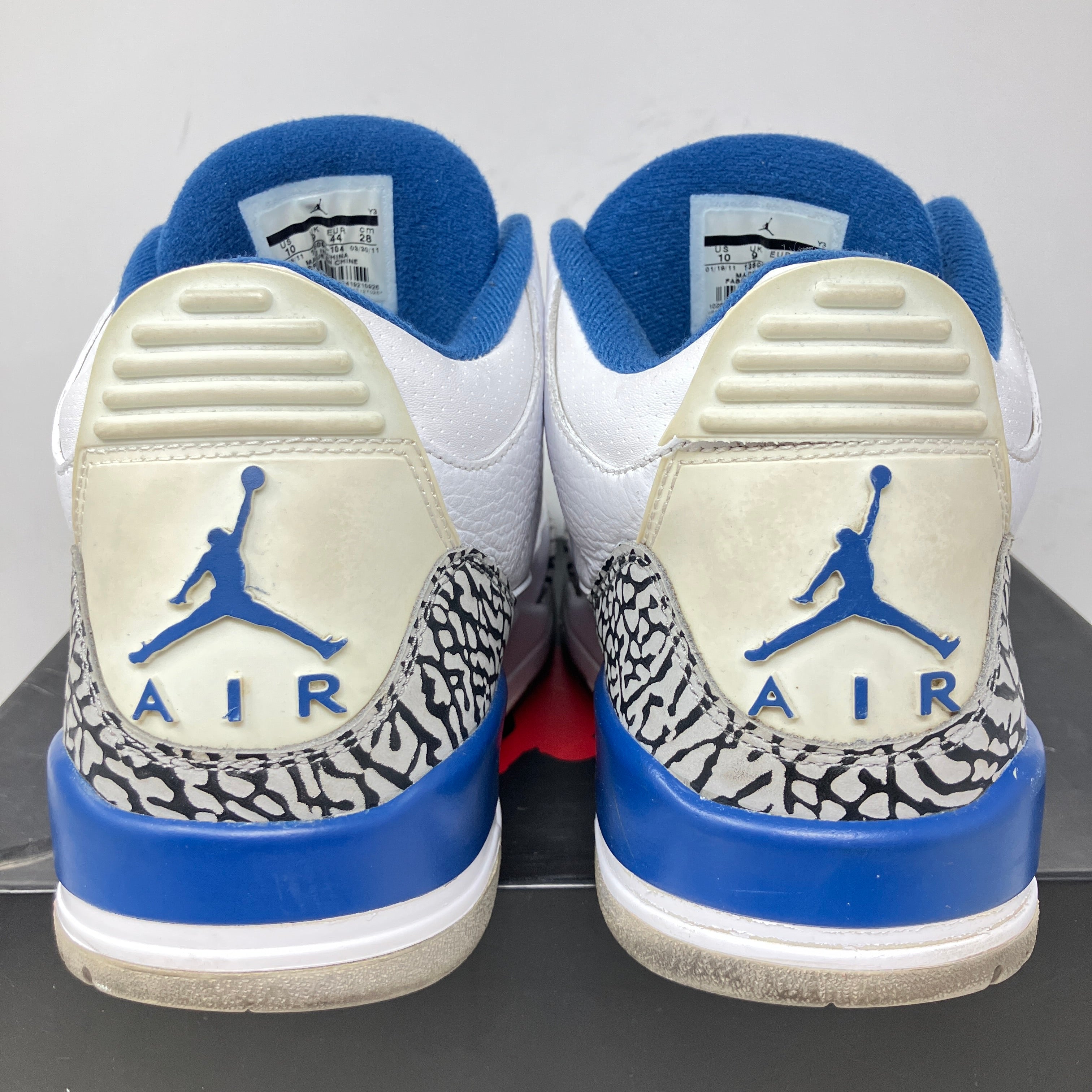 Jordan 3 Retro True Blue (2011)
