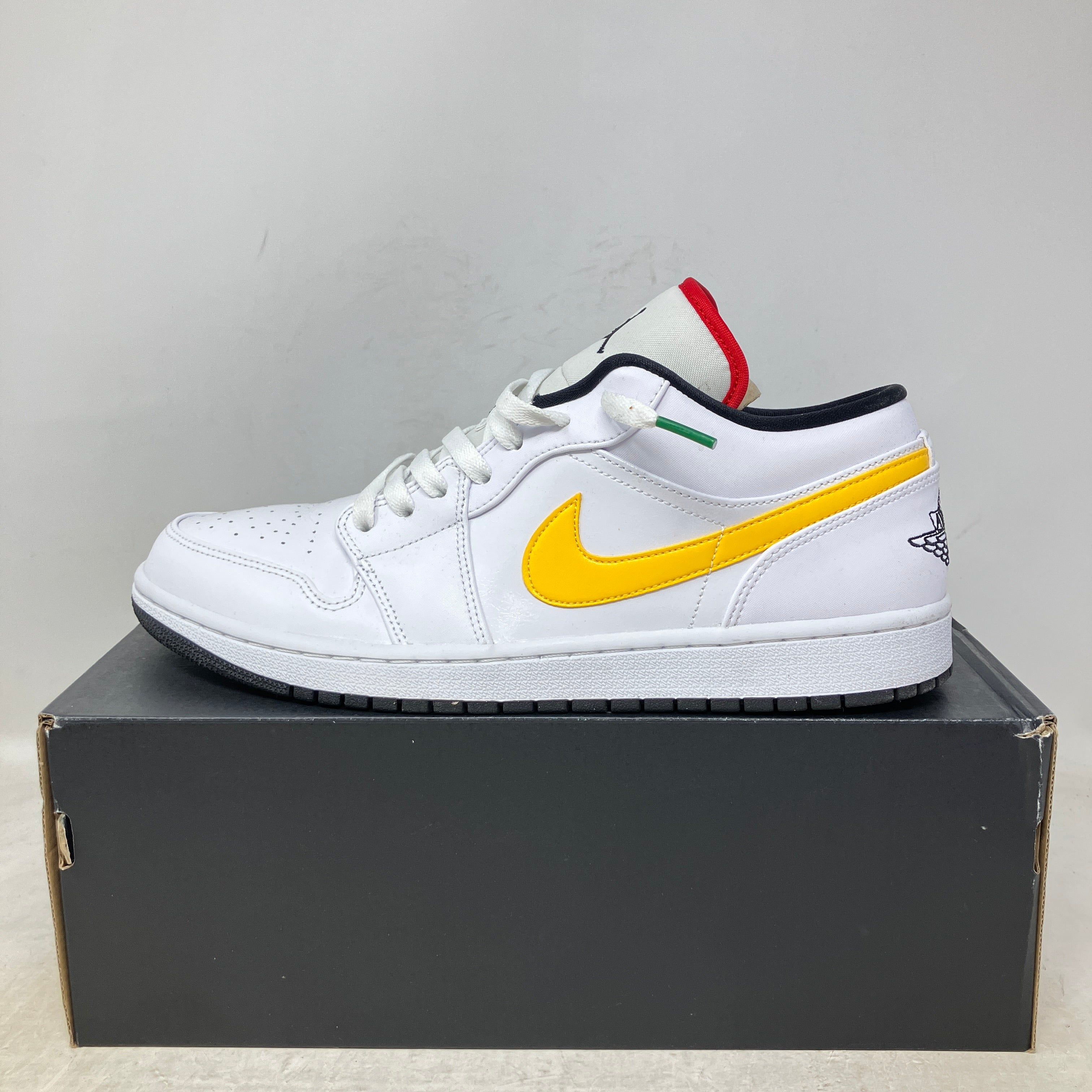 Jordan 1 Low White Multi-Color