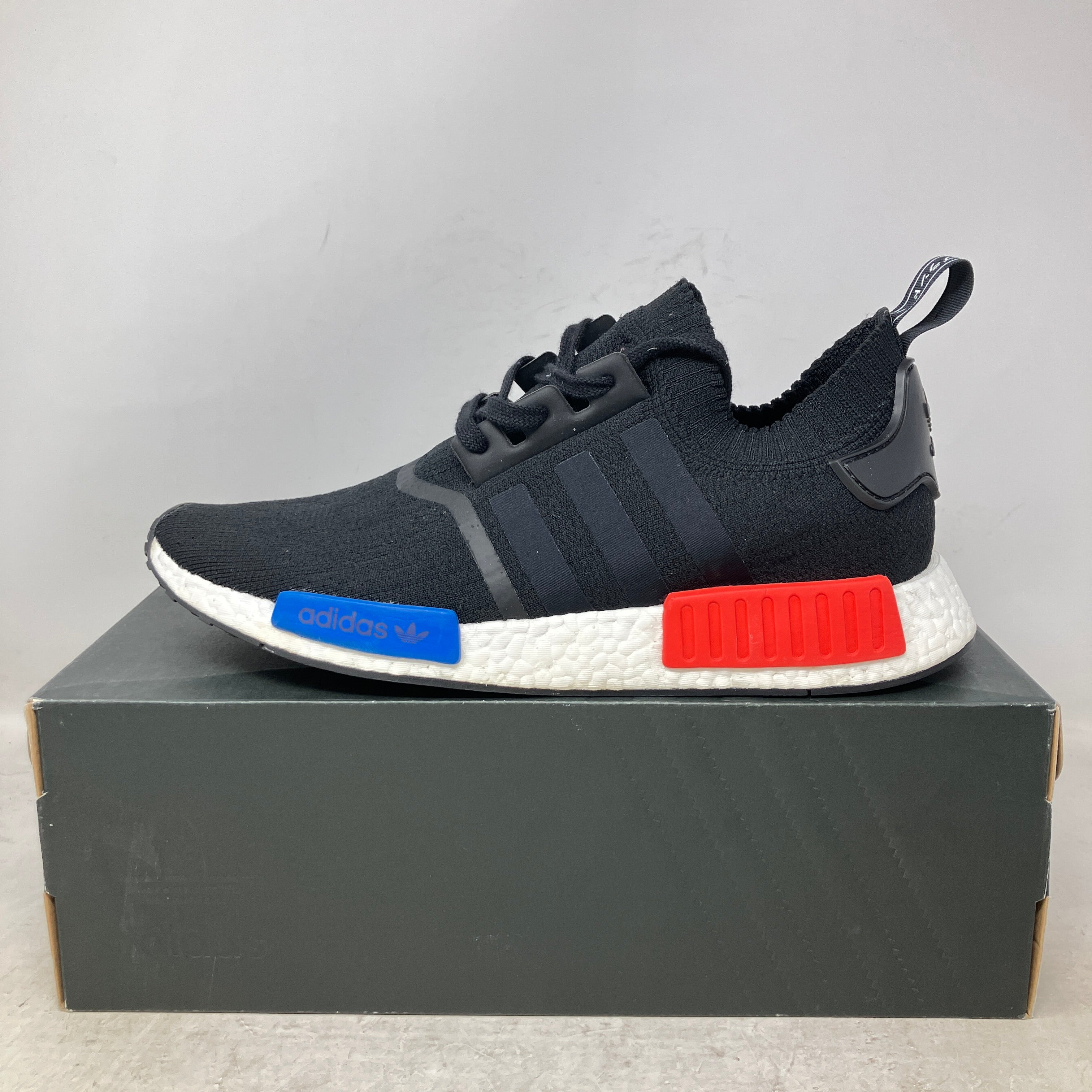 adidas NMD R1 Core Black Lush Red