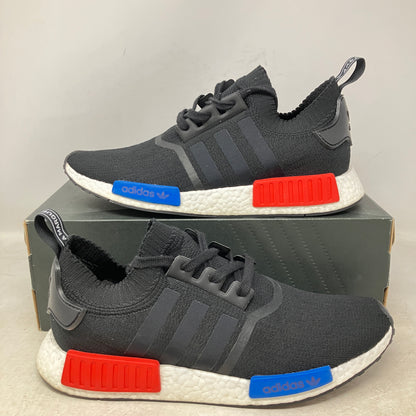 adidas NMD R1 Core Black Lush Red