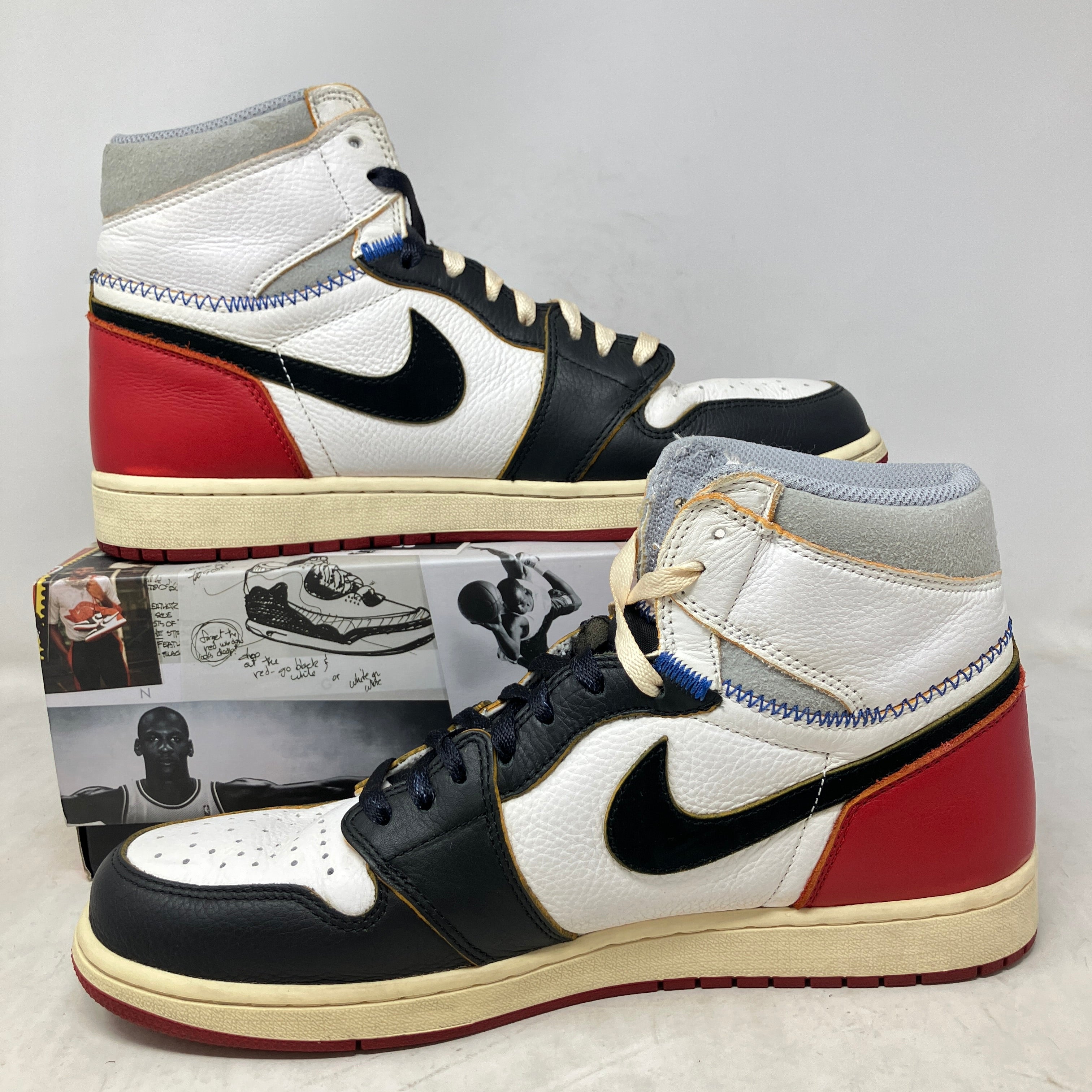 Jordan 1 Retro High Union Los Angeles Black Toe