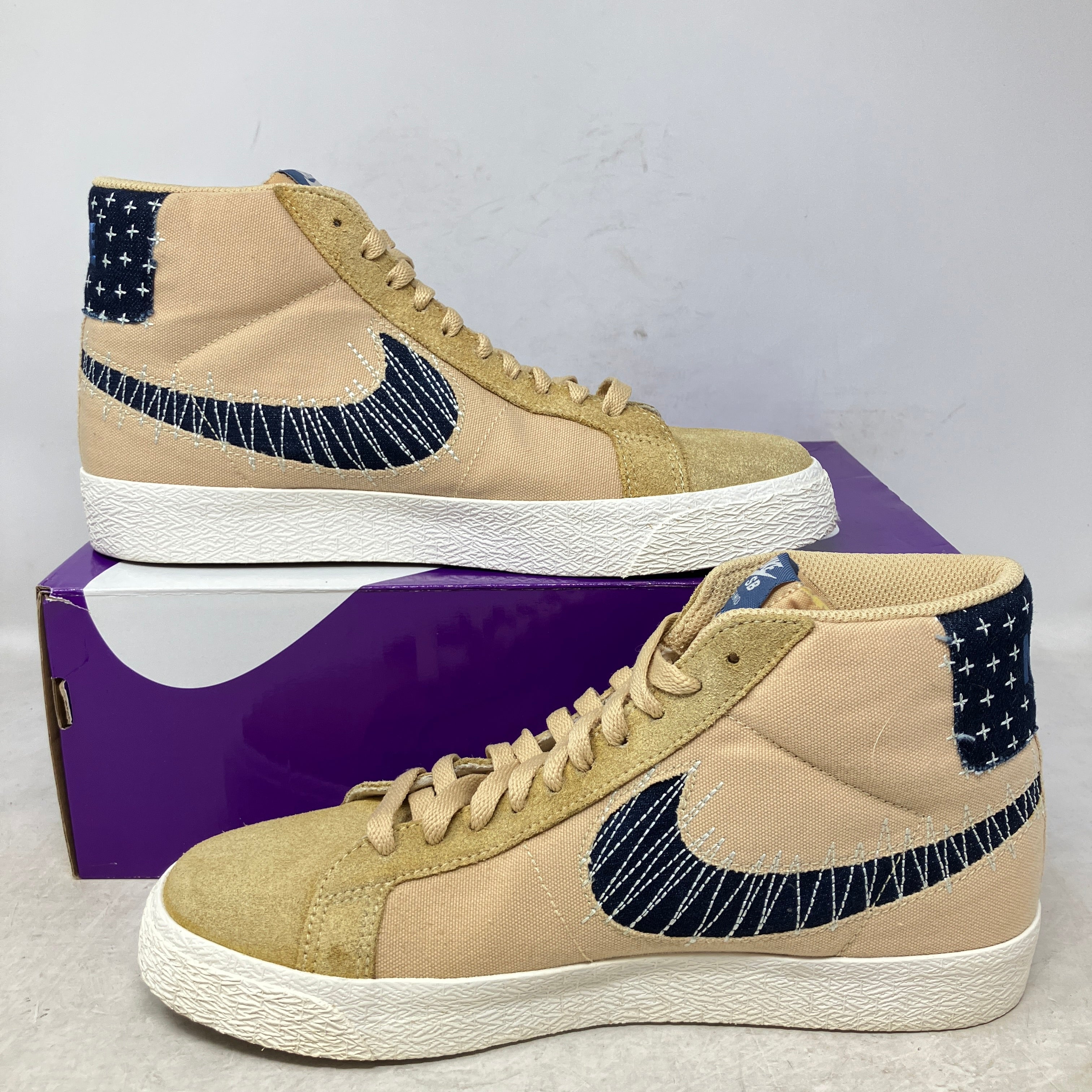 Nike SB Zoom Blazer Mid Sashiko Sesame