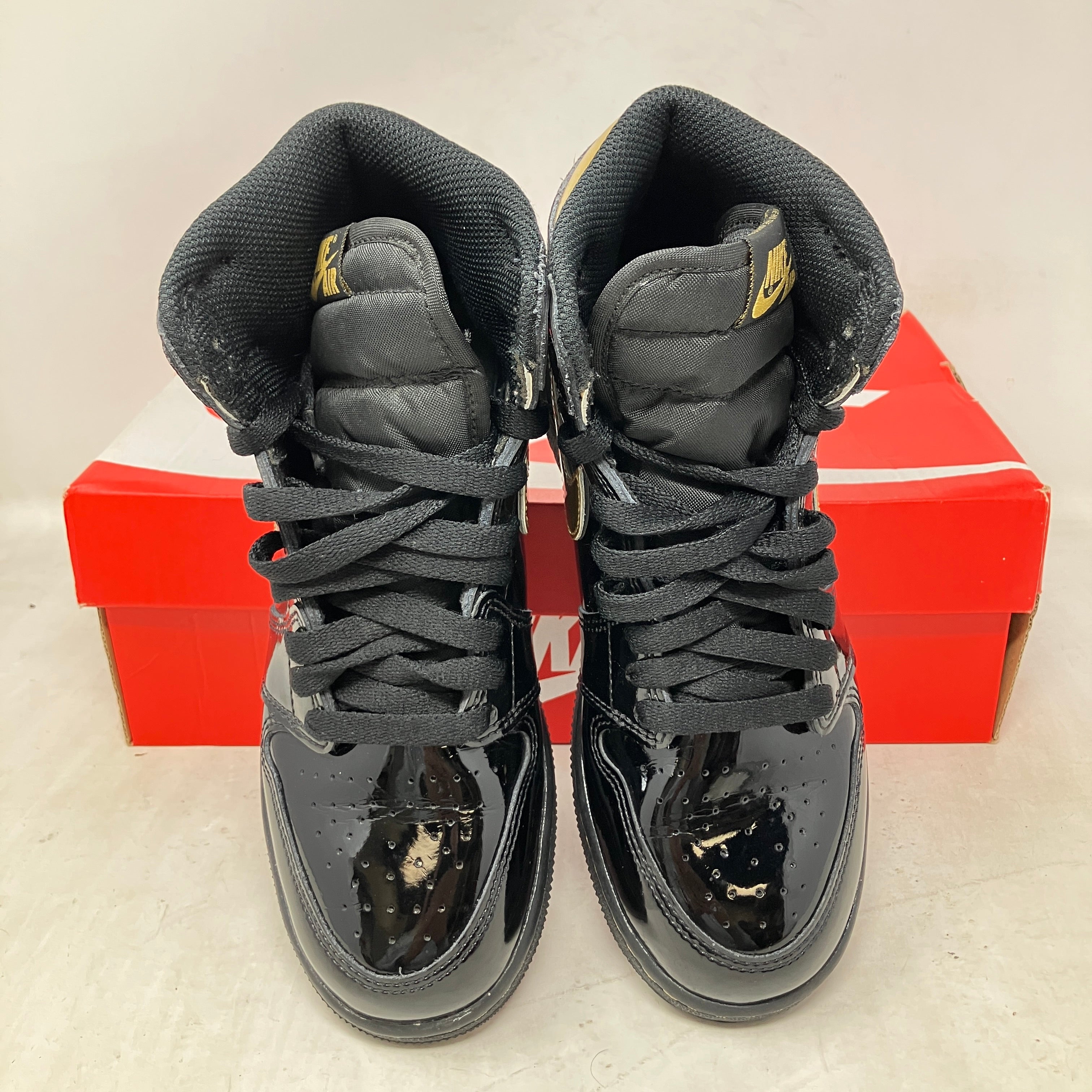 Jordan 1 Retro High Black Metallic Gold (2020) (GS)