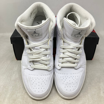 Jordan 1 Mid Triple White (2018)
