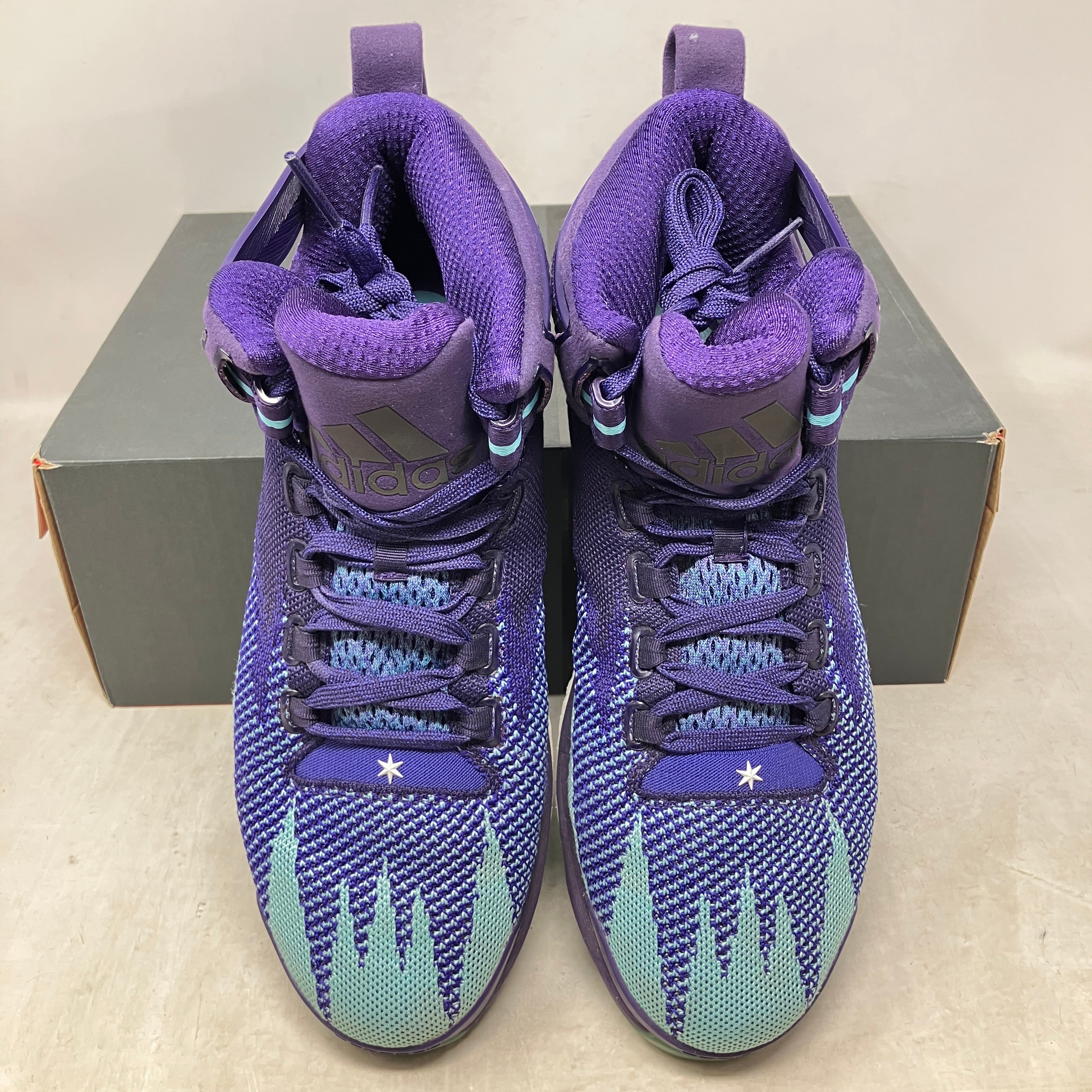 adidas D Rose 6 Boost Primeknit Purple Blue