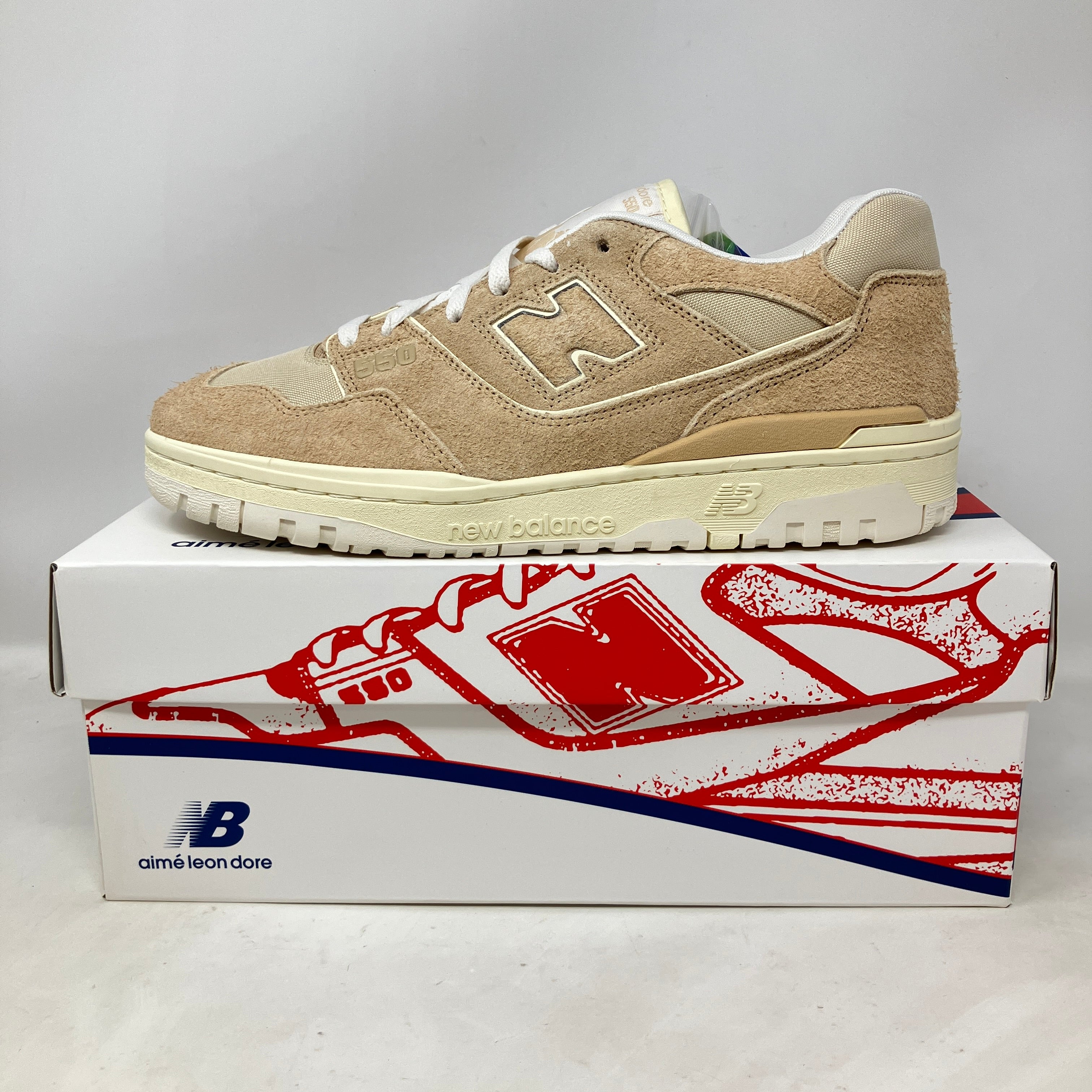 New Balance 550 Aime Leon Dore Taupe Suede